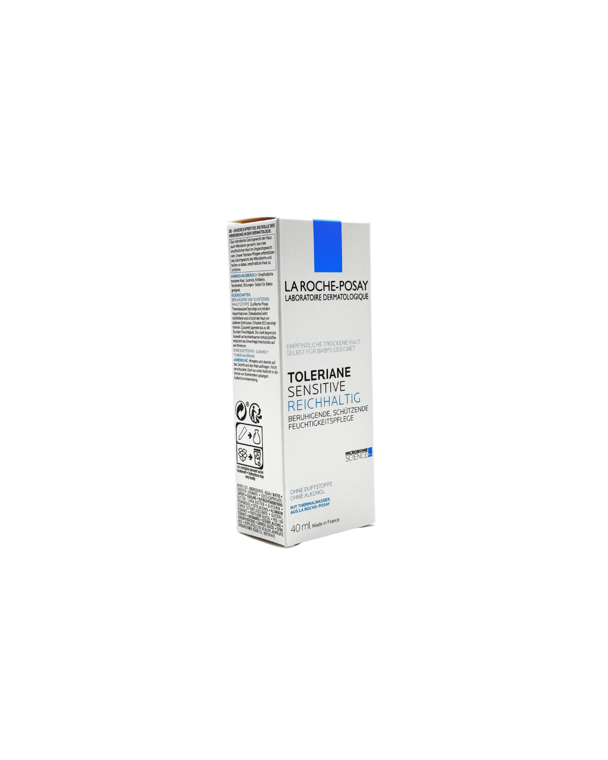 La Roche Posay Toleriane Sensitive Reichhaltig – beruhigende Feuchtigkeitspflege – 40 ml