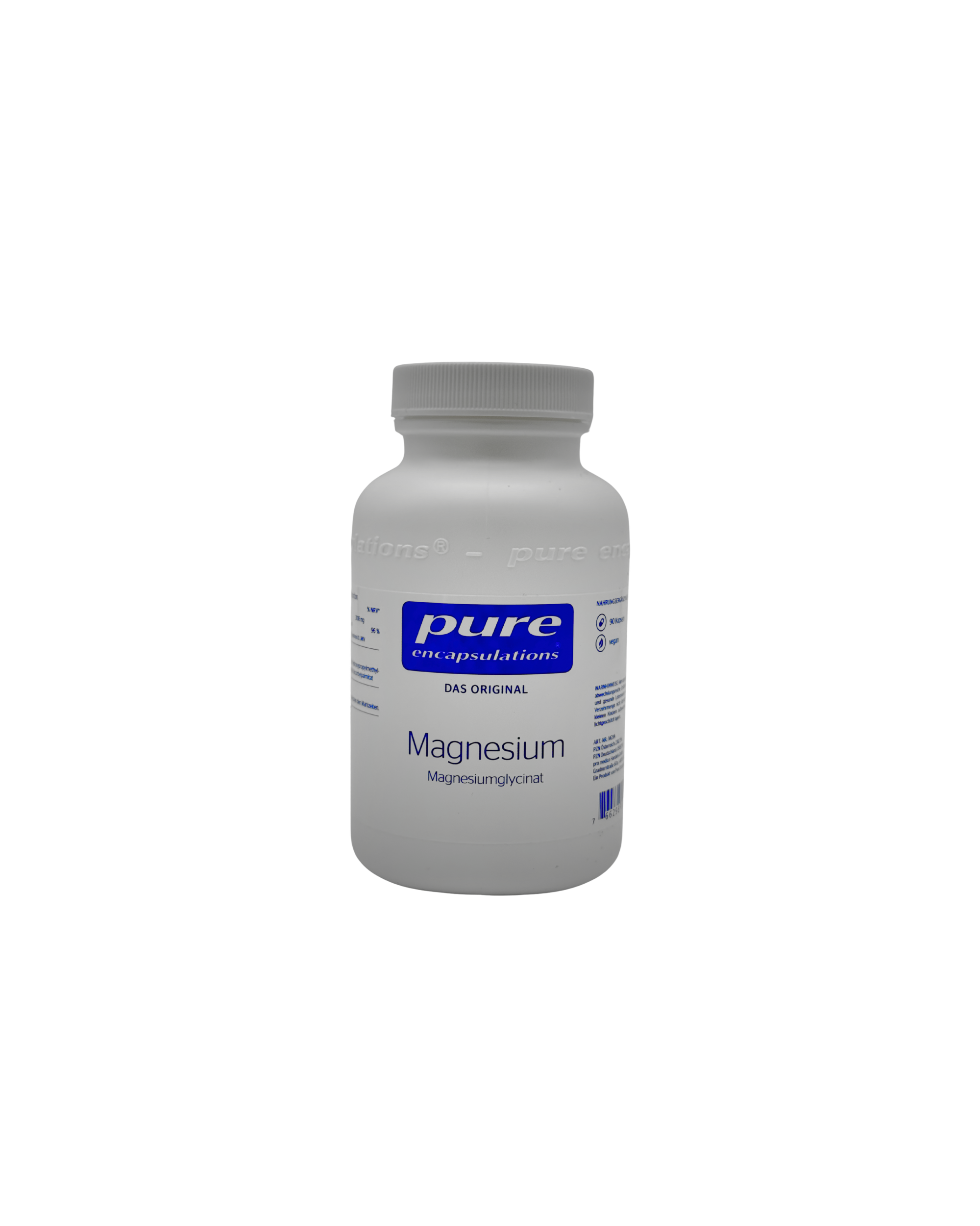 Pure Encapsulations Magnesiumglycinat – Hoch bioverfügbar & besonders gut verträglich – 90 Kapseln