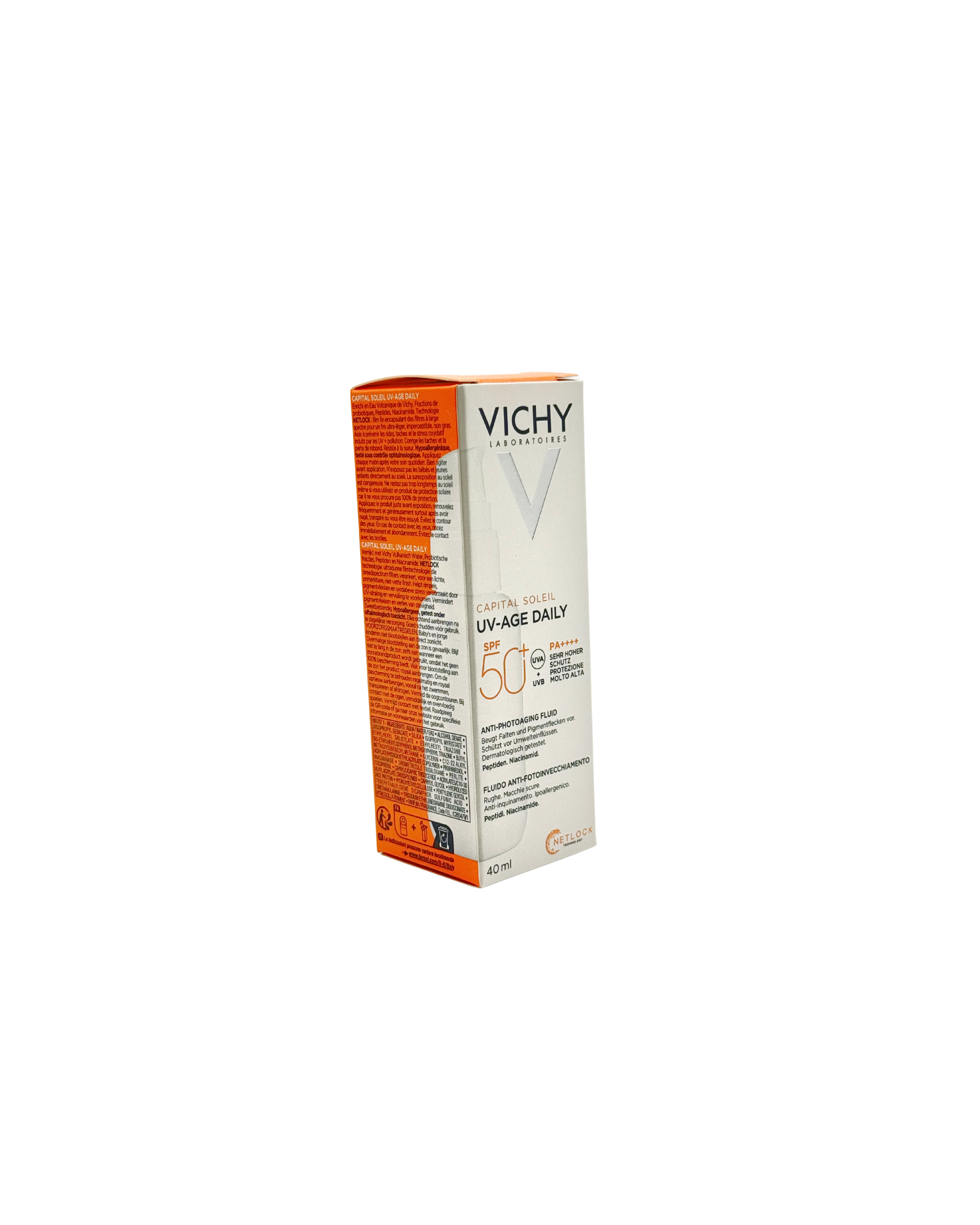 Vichy Capital Soleil UV-Age Daily SPF 50+ – Anti-Photo-Aging Sonnenschutz-Fluid 40 ml