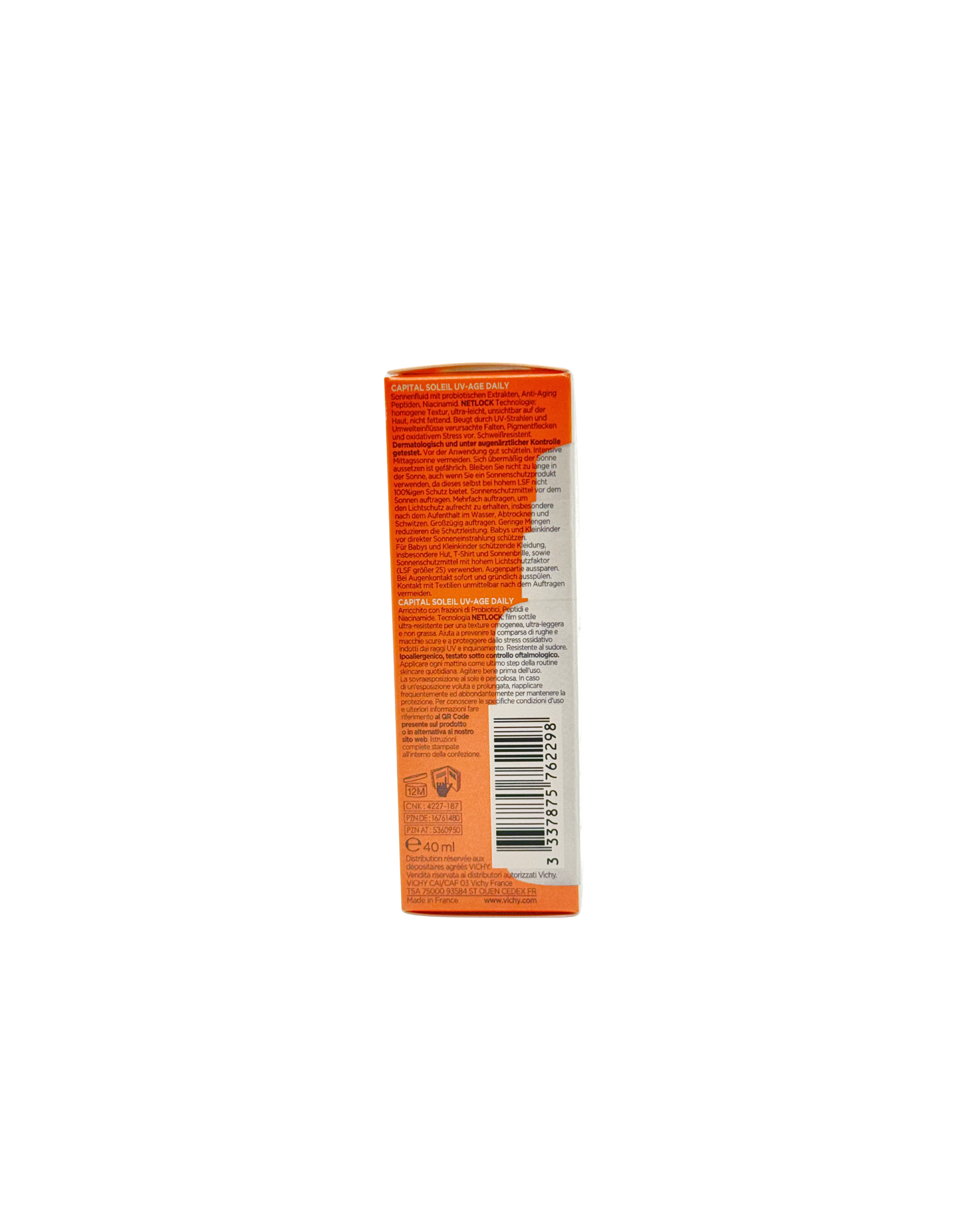 Vichy Capital Soleil UV-Age Daily SPF 50+ – Anti-Photo-Aging Sonnenschutz-Fluid 40 ml