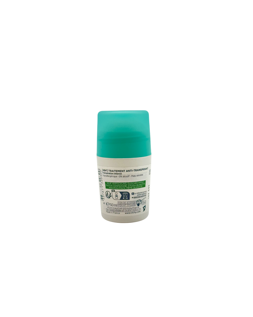 Vichy Anti-Transpirant 48h Roll-On – Langanhaltender Schutz gegen Schweiß und Geruch 50 ml