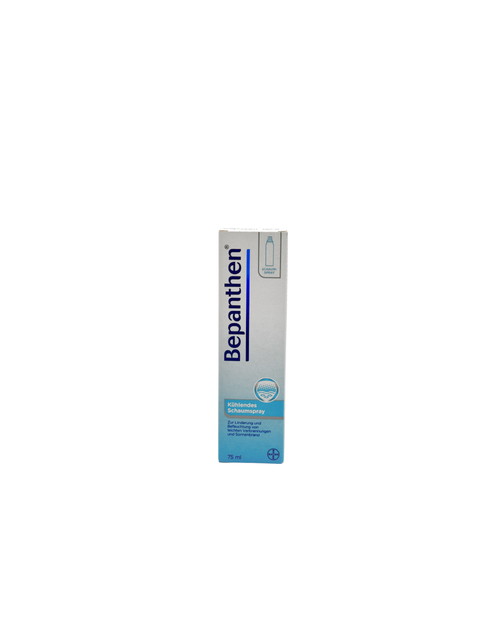 Bepanthen Kühlendes Schaumspray – Soforthilfe bei Sonnenbrand & leichten Verbrennungen 75 ml