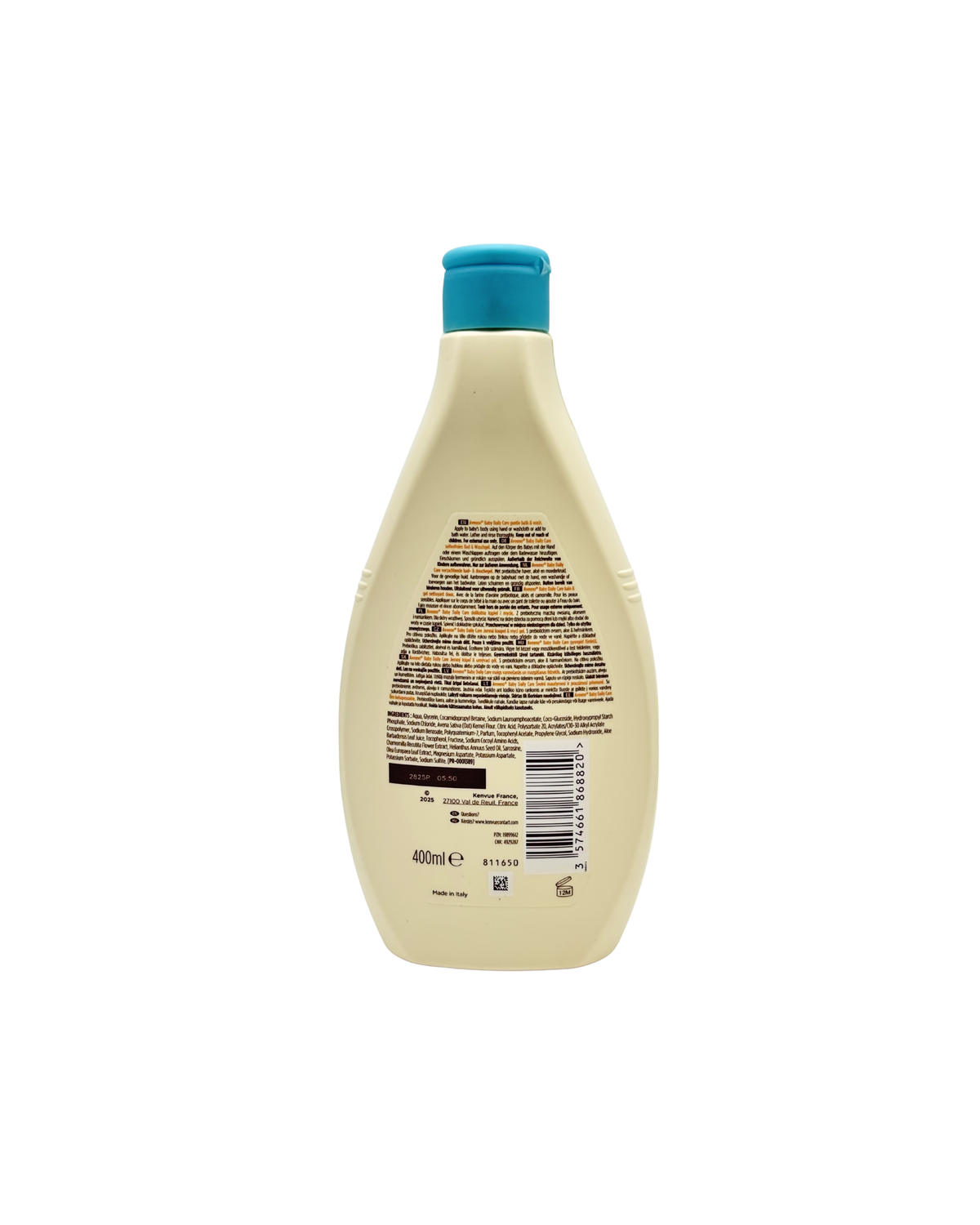 Aveeno Baby Daily Care Seifenfreies Bad & Waschgel – Sanfte Reinigung mit Hafer 400 ml