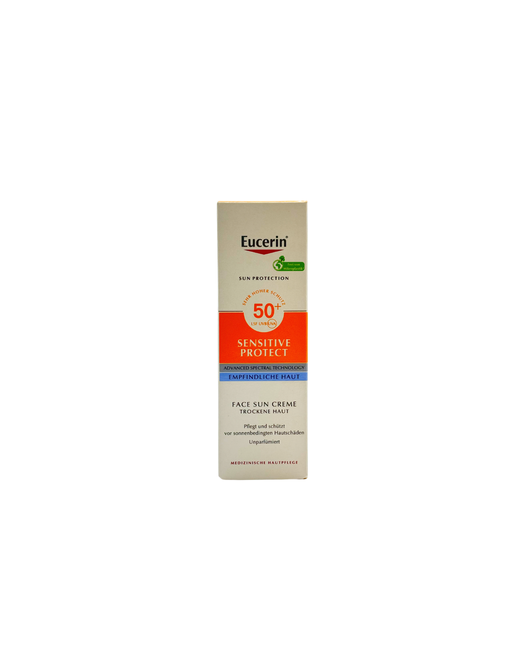 Eucerin Sensitive Protect Sun Creme LSF 50+ – Sehr hoher Sonnenschutz für das Gesicht 50 ml