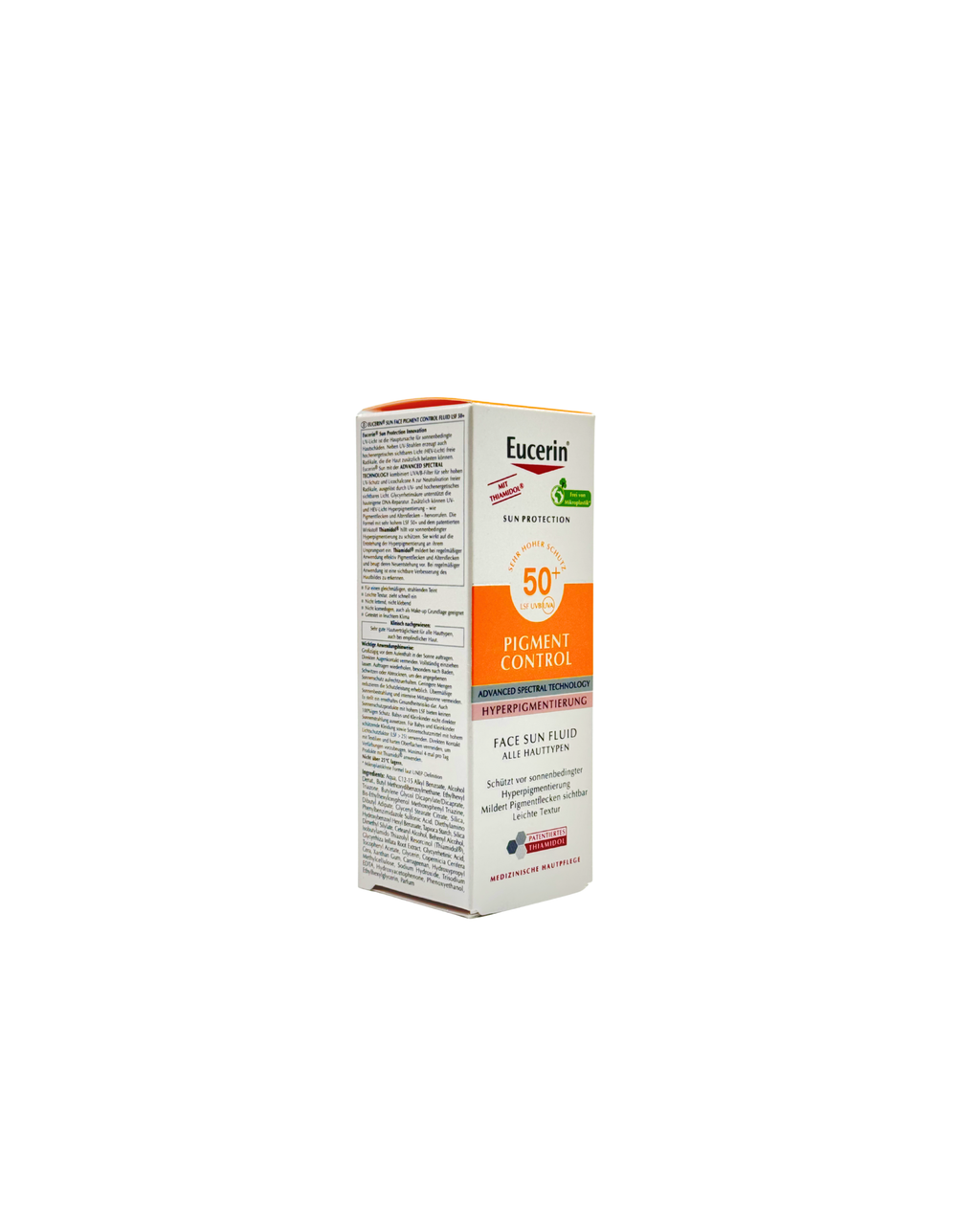 Eucerin Pigment Control Sun Fluid LSF 50+ – Sonnenschutz gegen Pigmentflecken 50 ml