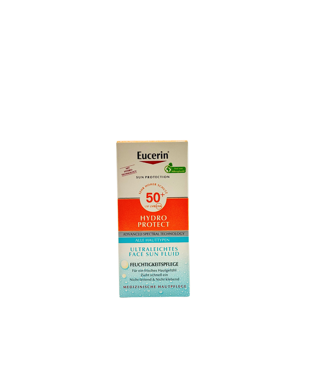 Eucerin Hydro Protect Ultraleichtes Face Sun Fluid LSF 50+ – Frisches Hautgefühl & Feuchtigkeit 50 ml
