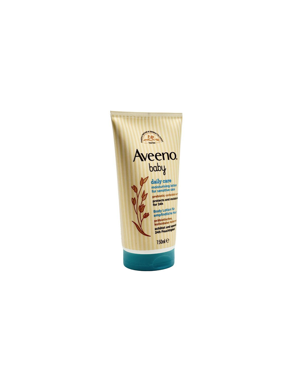 Aveeno Baby Daily Care Body Lotion – Beruhigende Feuchtigkeitspflege mit Hafer 150 ml