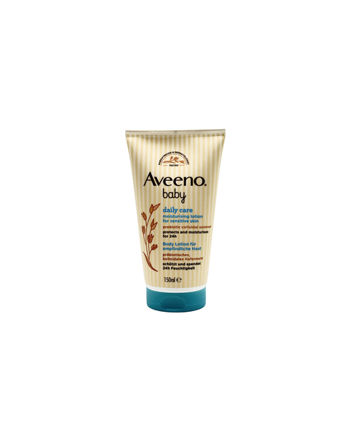 Aveeno Baby Daily Care Body Lotion – Beruhigende Feuchtigkeitspflege mit Hafer 150 ml