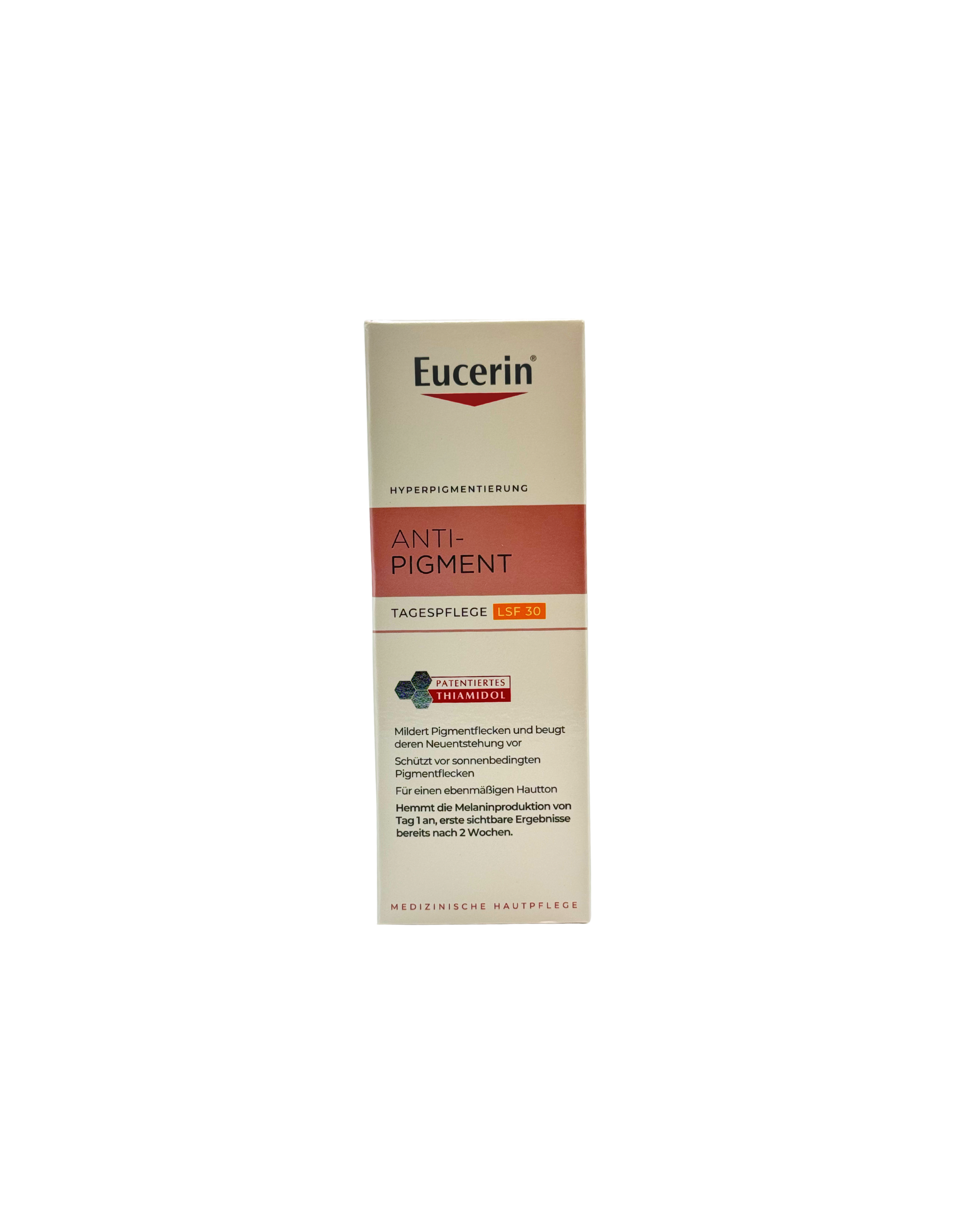 Eucerin Anti-Pigment Tag LSF 30 – Aufhellende Tagespflege im Pumpspender 50 ml