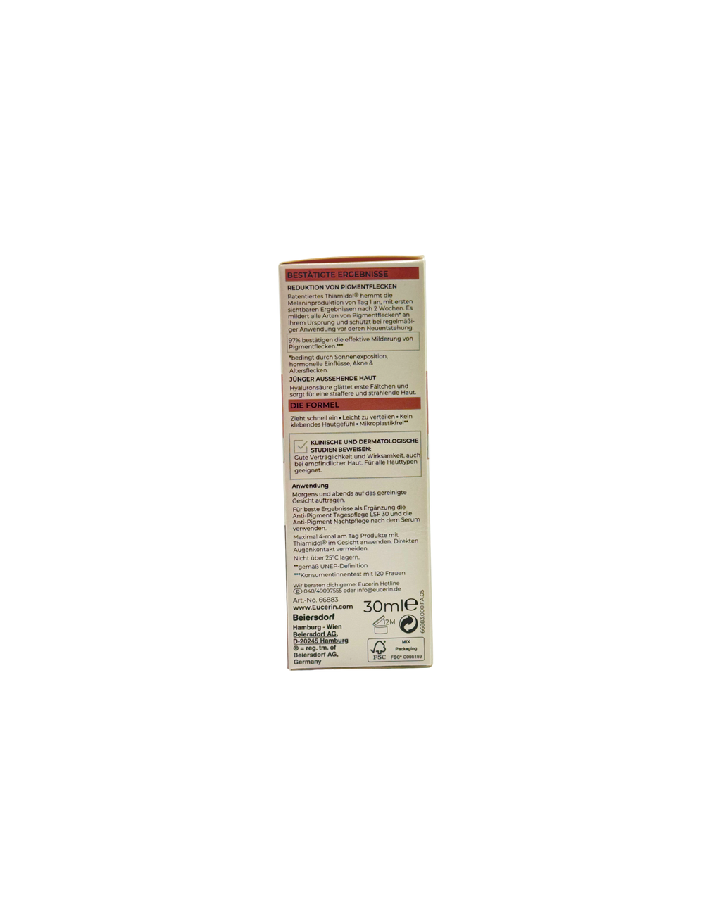 Eucerin Anti-Pigment Dual Serum – Erneuerte Formel gegen Pigmentflecken 30 ml