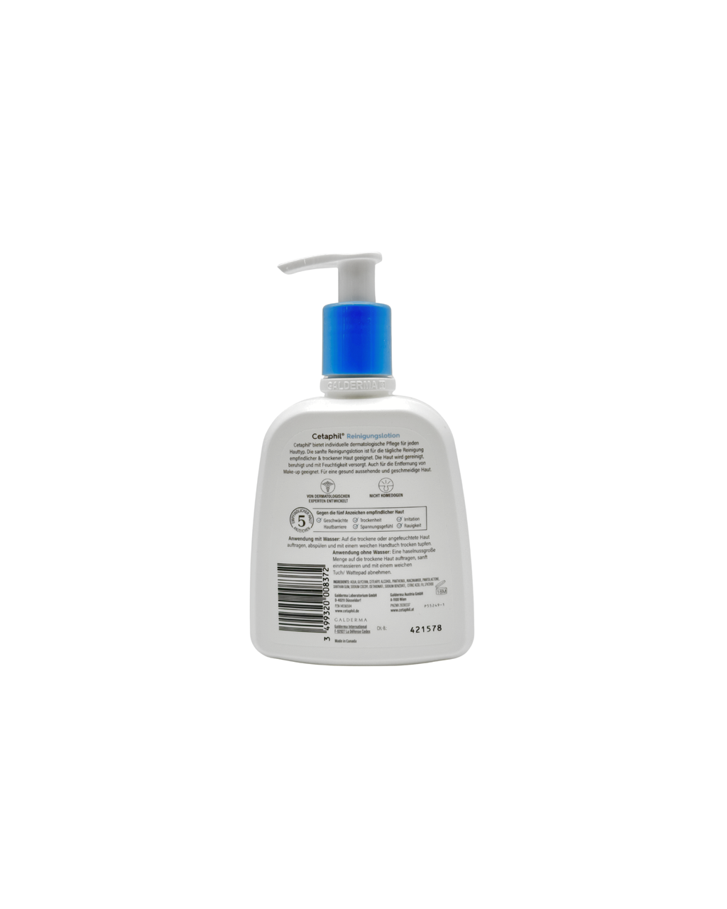 Cetaphil Reinigungslotion – Feuchtigkeitsspendende Reinigung für Gesicht & Körper