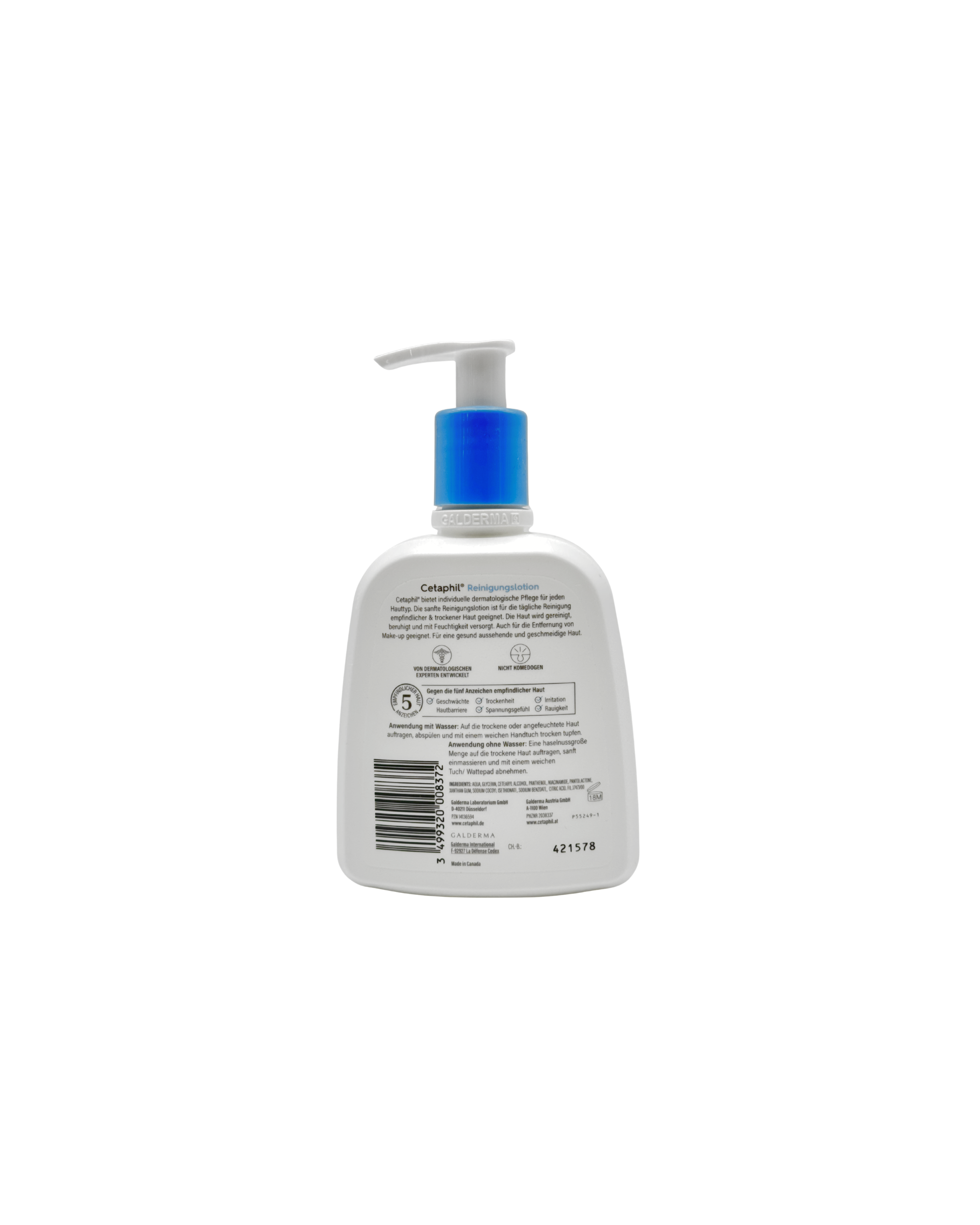 Cetaphil Reinigungslotion – Feuchtigkeitsspendende Reinigung für Gesicht & Körper