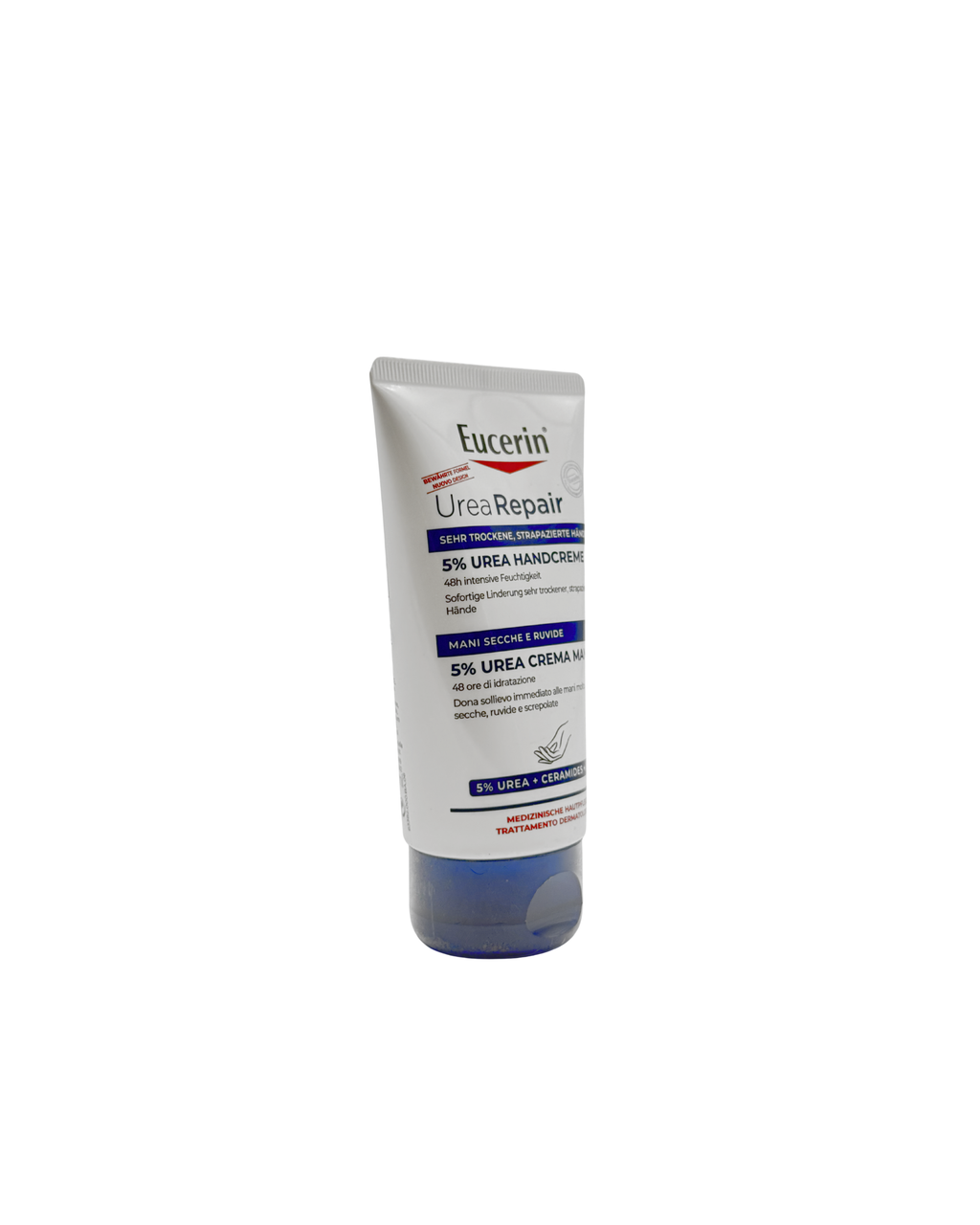 Eucerin UreaRepair Handcreme 5% Urea – 48h Intensive Feuchtigkeit 75 ml