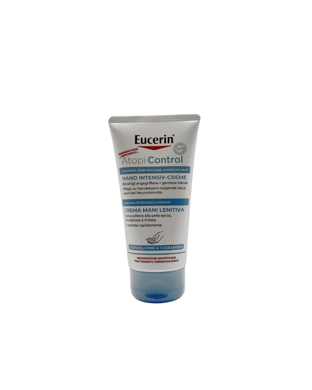 Eucerin AtopiControl Hand-Intensiv-Creme – Intensive Pflege für besonders trockene und zu Reizungen neigende Haut 75 ml