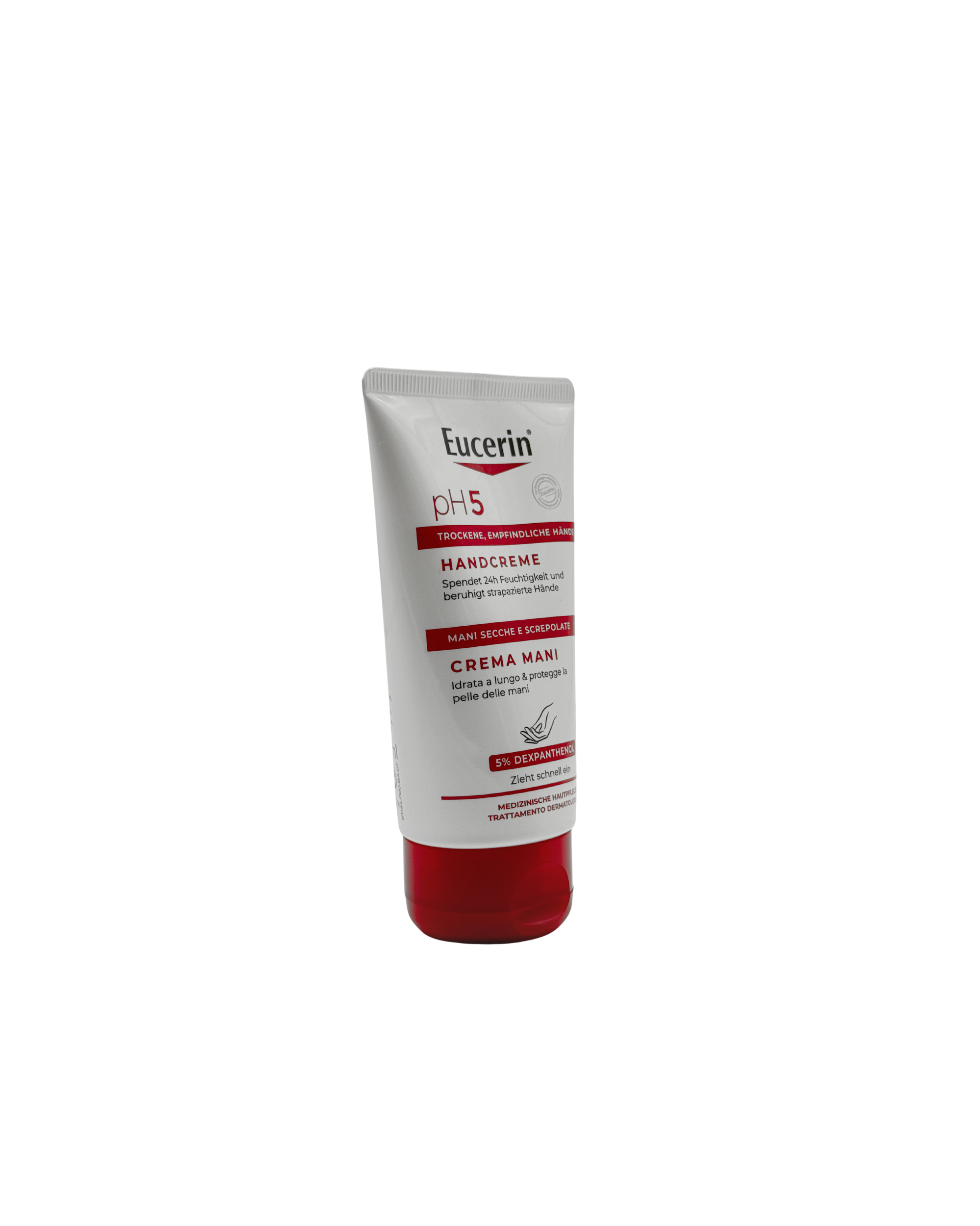 Eucerin pH5 Handcreme – 24h Feuchtigkeit & Schutz mit 5 % Dexpanthenol 75 ml