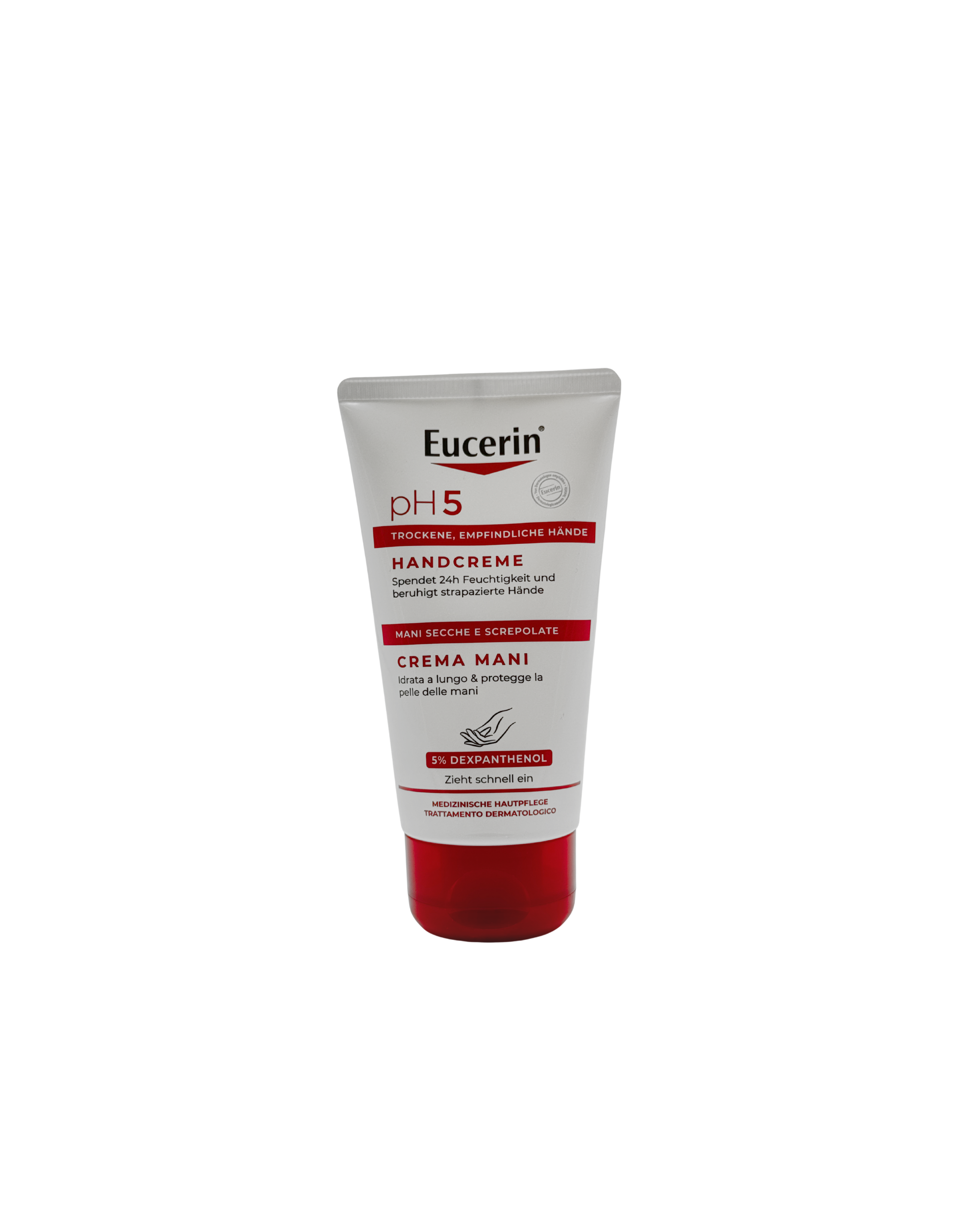 Eucerin pH5 Handcreme – 24h Feuchtigkeit & Schutz mit 5 % Dexpanthenol 75 ml