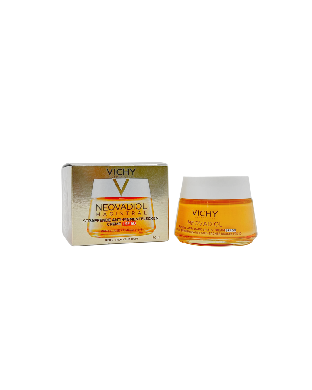 Vichy Neovadiol Anti-Pigment Straffende Tagescreme LSF 50 – Anti-Aging Gesichtspflege für reife Haut 50 ml