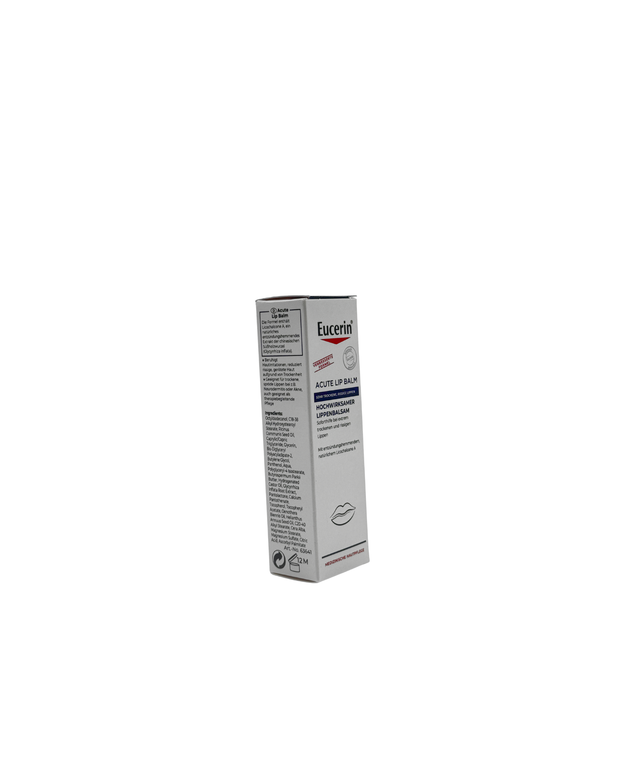 Eucerin Acute Lip Balm – Soforthilfe bei extrem trockenen & rissigen Lippen 10 ml