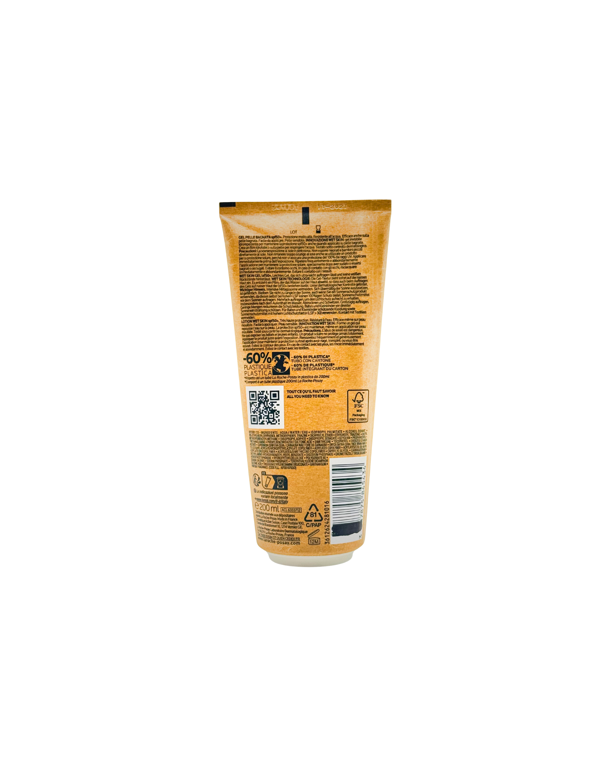 La Roche Posay Anthelios Wet Skin Gel LSF 50+ – 200 ml