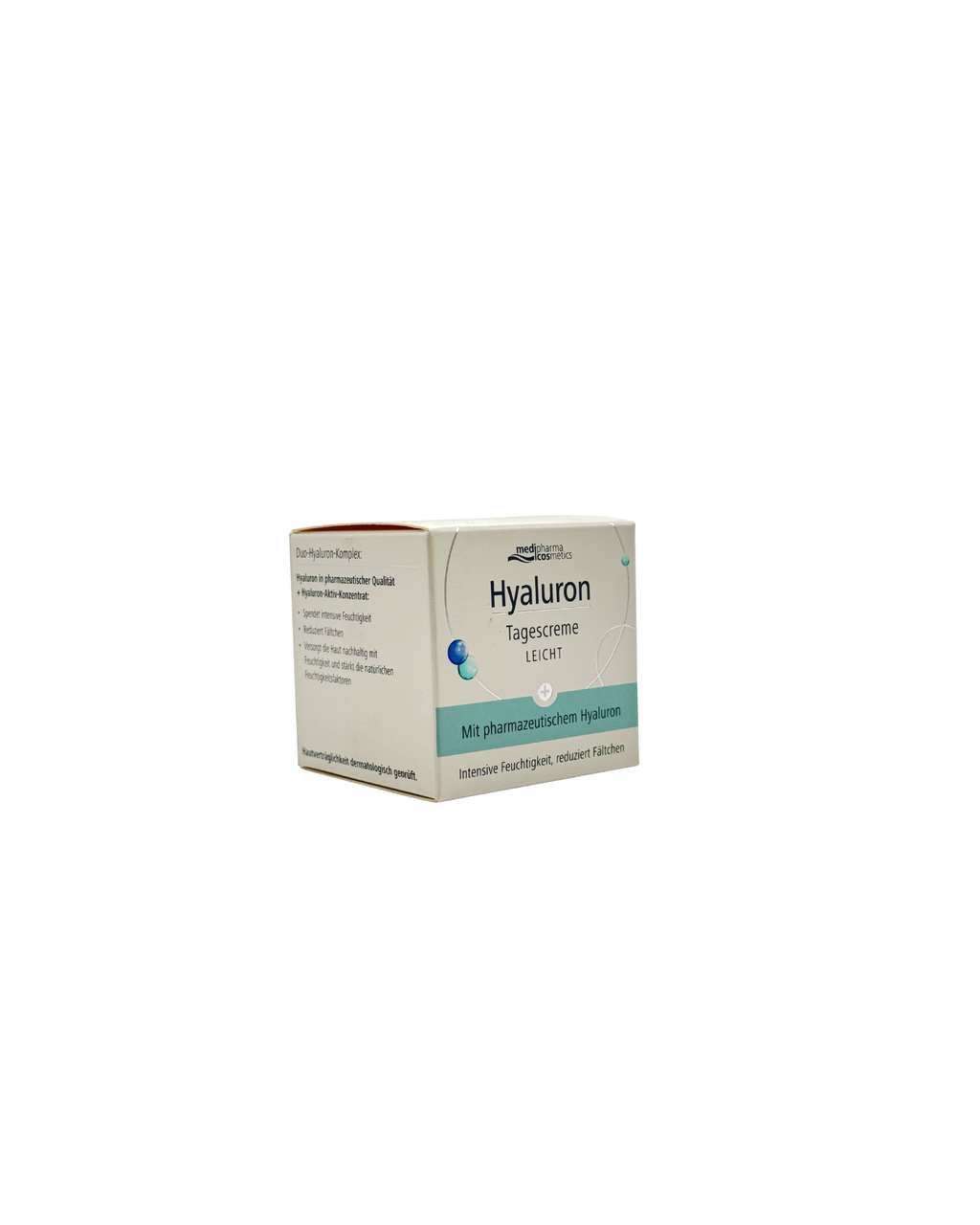 medipharma cosmetics Hyaluron Tagescreme Leicht – Mit pharmazeutischem Hyaluron 50 ml
