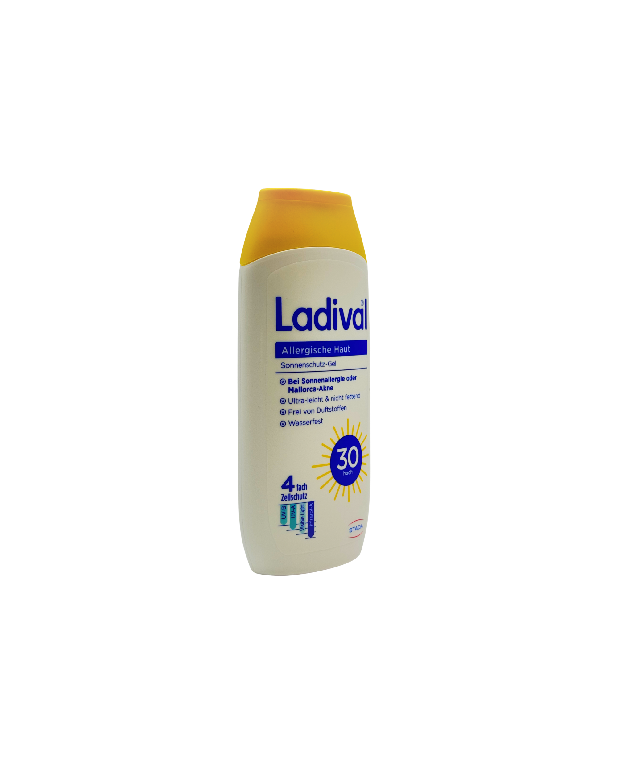 Ladival Allergische Haut Sonnenschutz Gel LSF 30 – 4-fach Zellschutz 200 ml