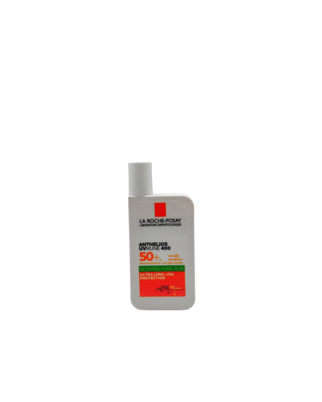 La Roche-Posay Anthelios UVMune 400 Oil Control Fluid LSF 50+ – Mattierender Gesichts-Sonnenschutz für ölige Haut 50 ml