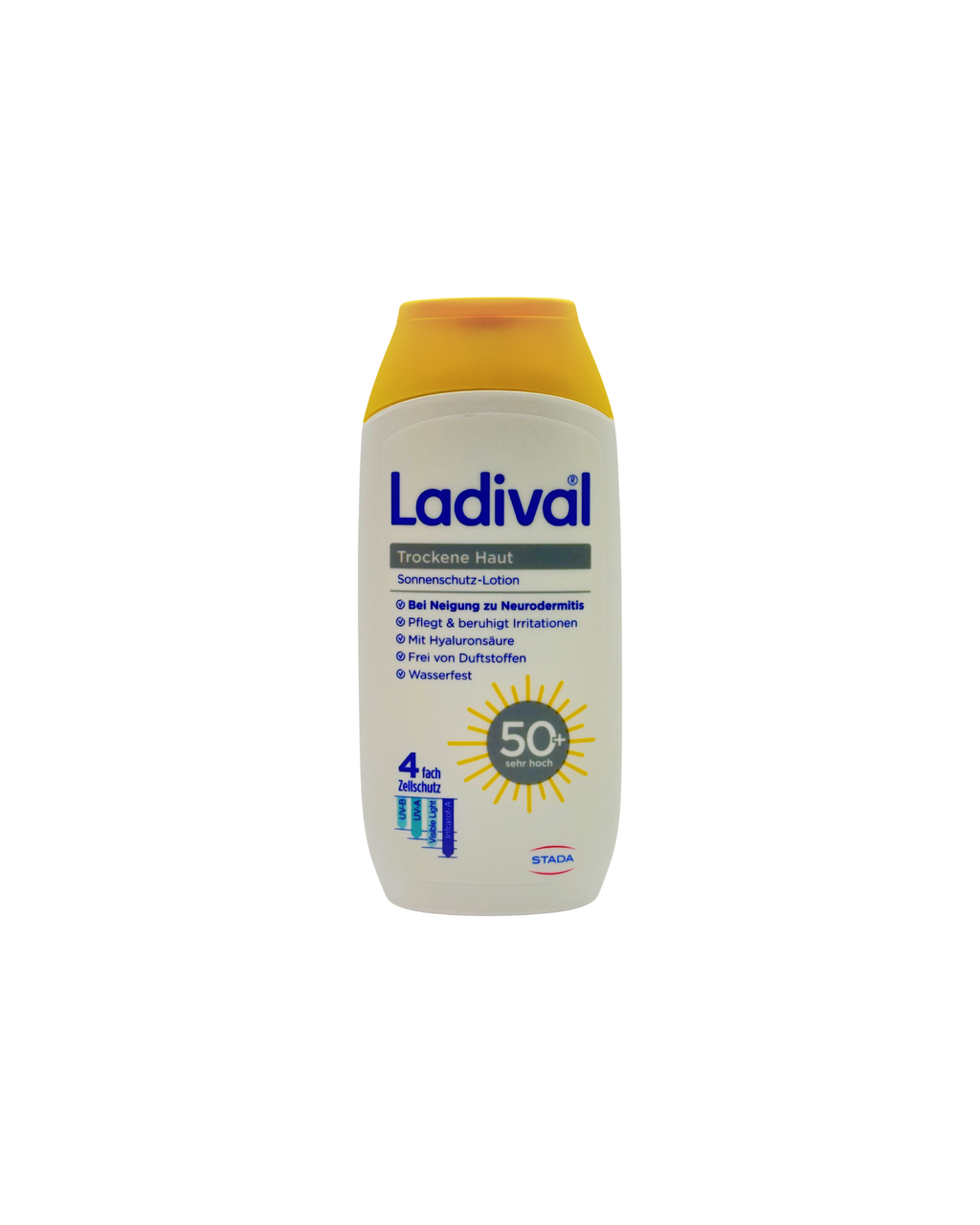 Ladival Trockene Haut Sonnenschutz Gel LSF 50+ – Höchster Schutz & Hyaluron-Pflege 200 ml