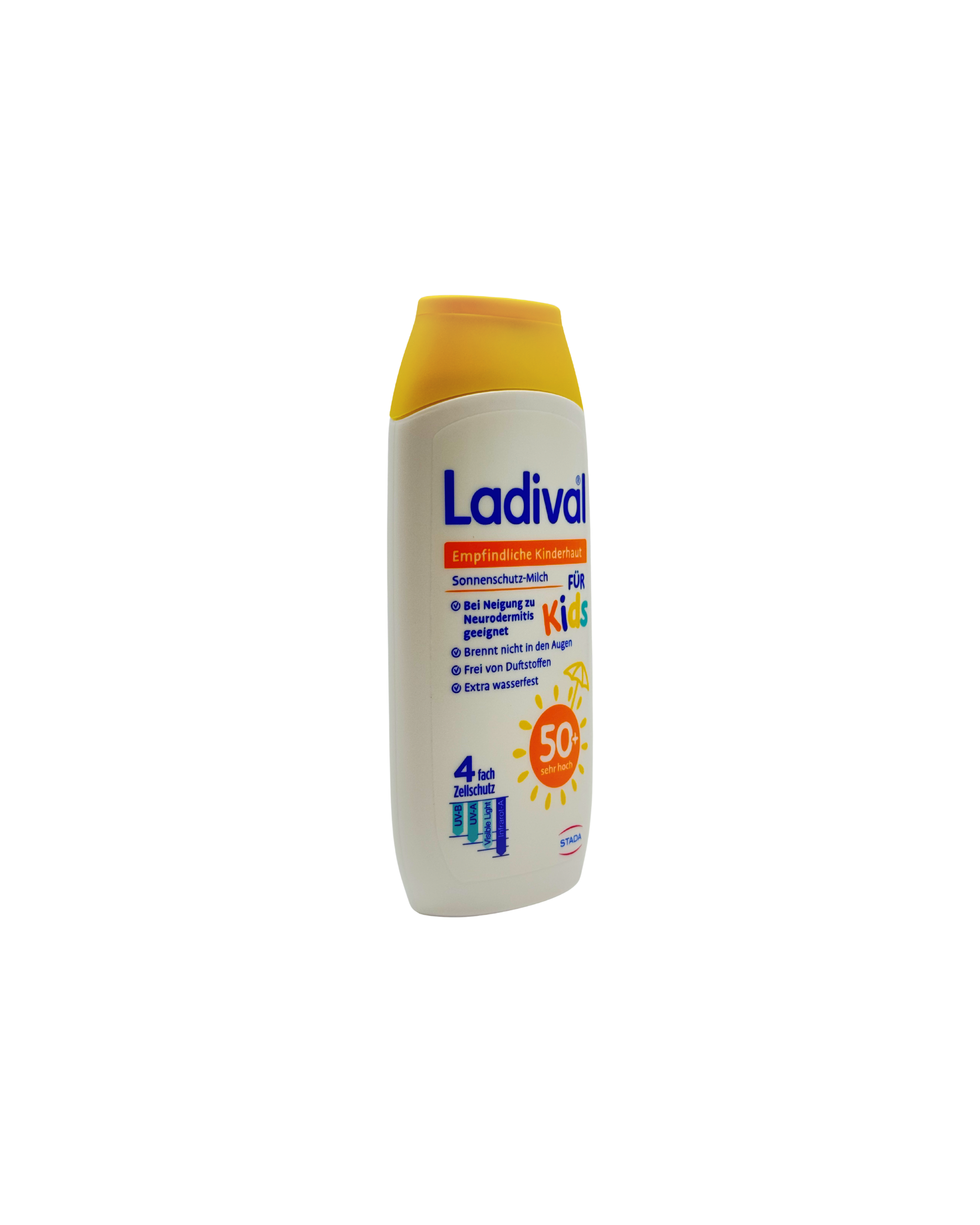 Ladival Empfindliche Kinderhaut Sonnenschutz Milch LSF 50+ – Sanfter Schutz ab 6 Monaten 200 ml