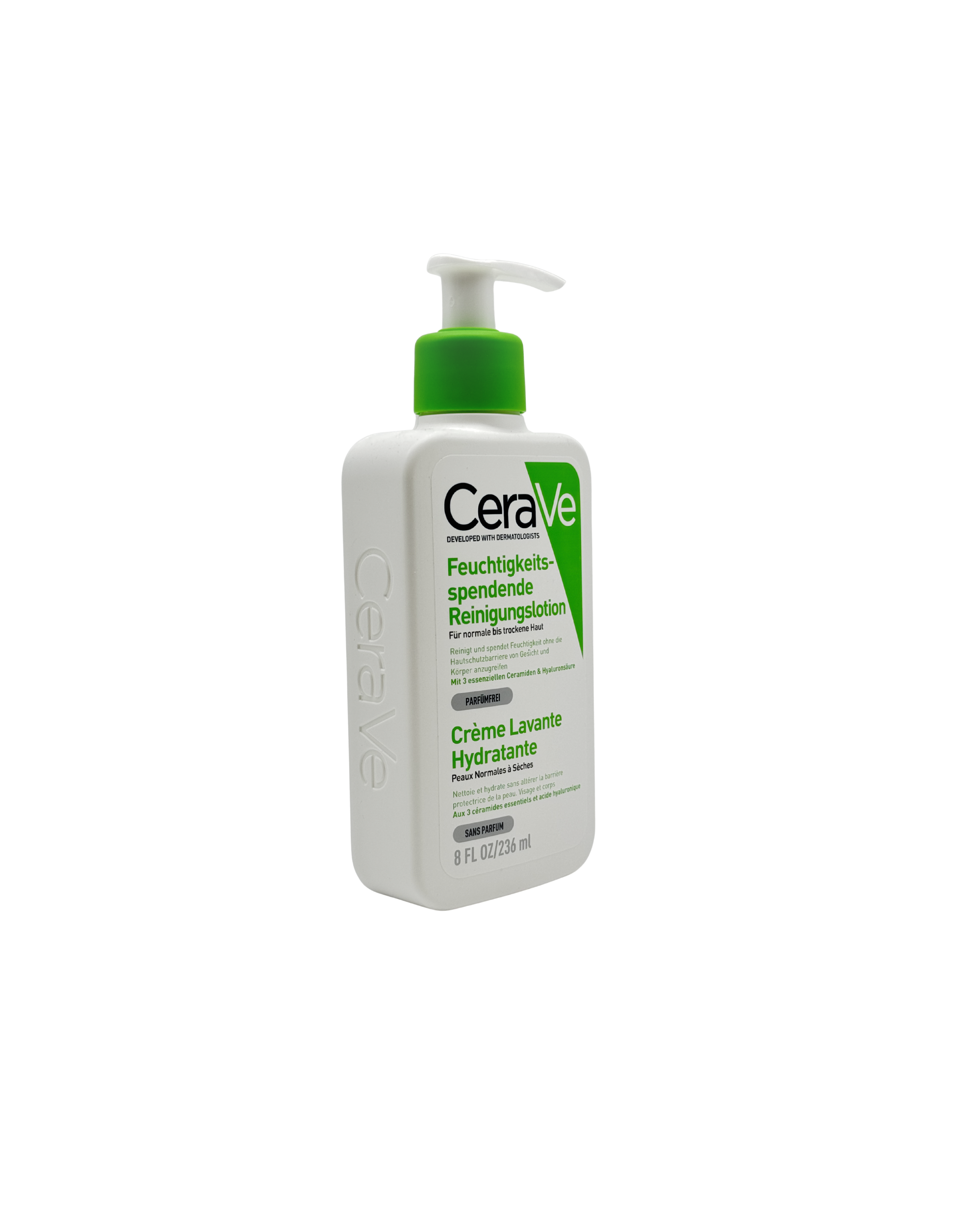 CeraVe Feuchtigkeitsspendende Reinigungslotion – Für Gesicht & Körper 236ml