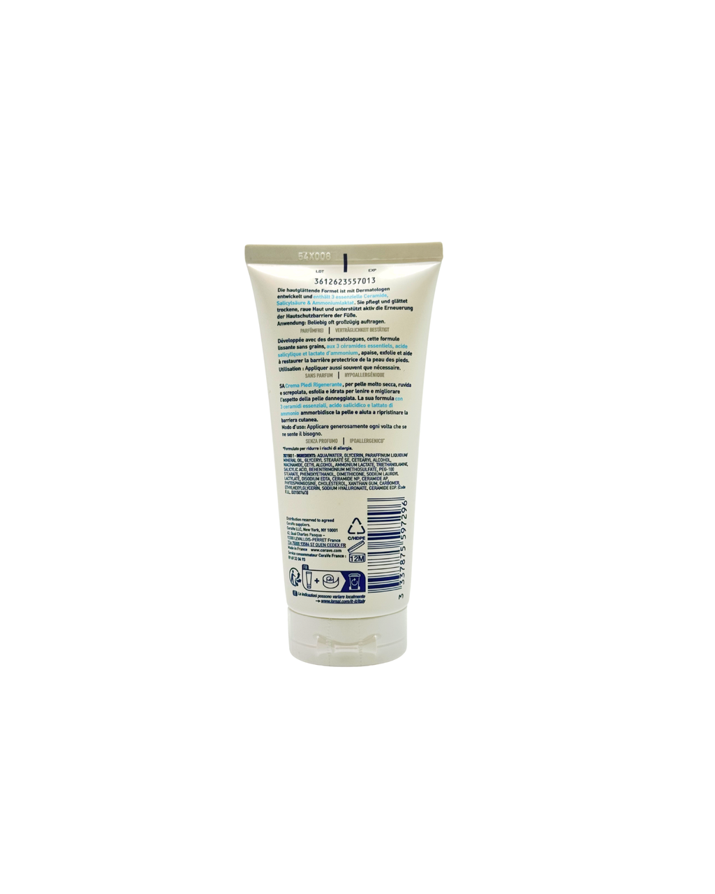 CeraVe Regenerierende Fußcreme – Feuchtigkeit & Glättung für extrem trockene Füße 88 ml