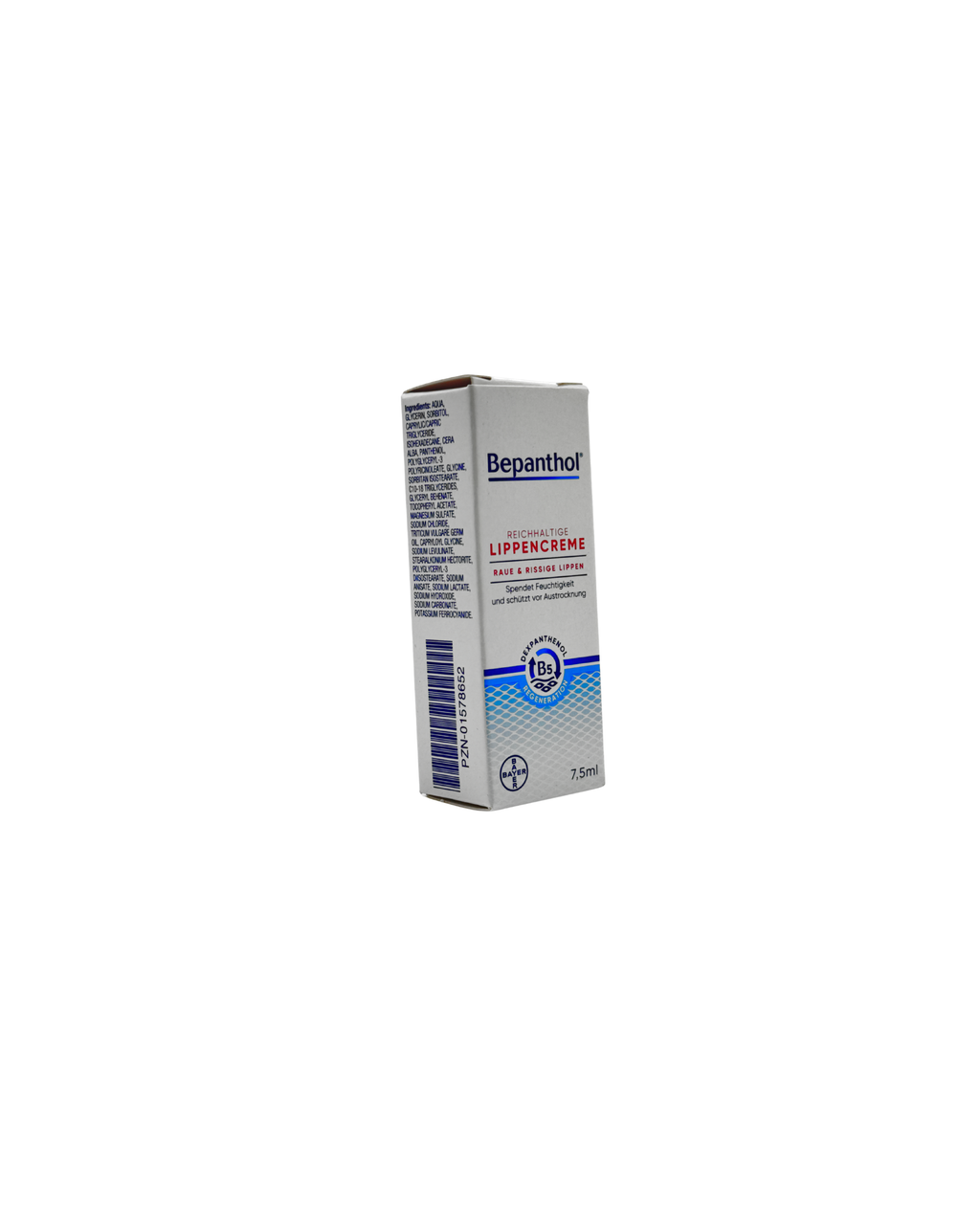 Bepanthol Reichhaltige Lippencreme – Intensivpflege & Regeneration 7,5 ml