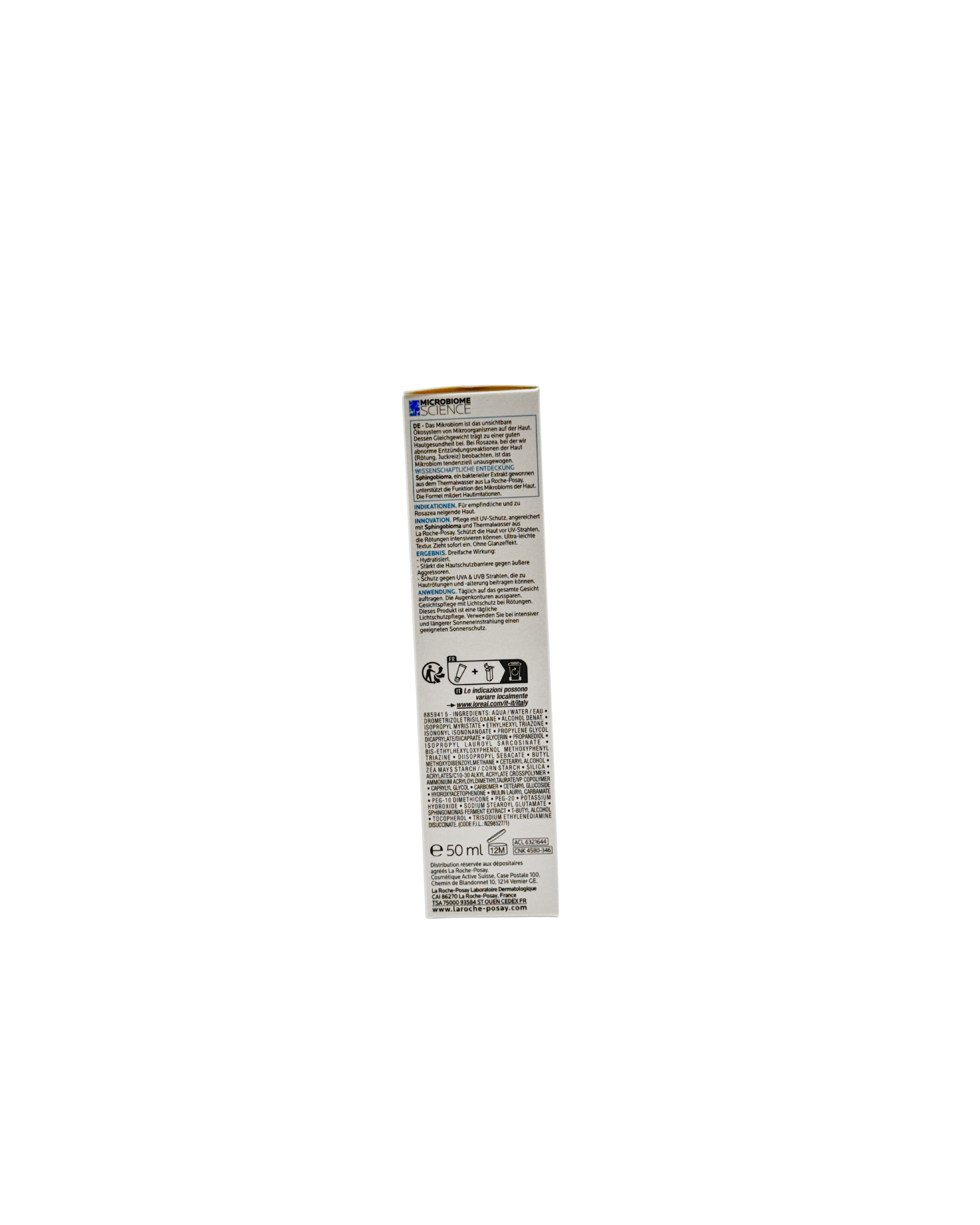 La Roche Posay Toleriane Rosaliac AR LSF 30 – beruhigende Tagespflege mit UVA/UVB-Schutz bei Rötungen 50 ml