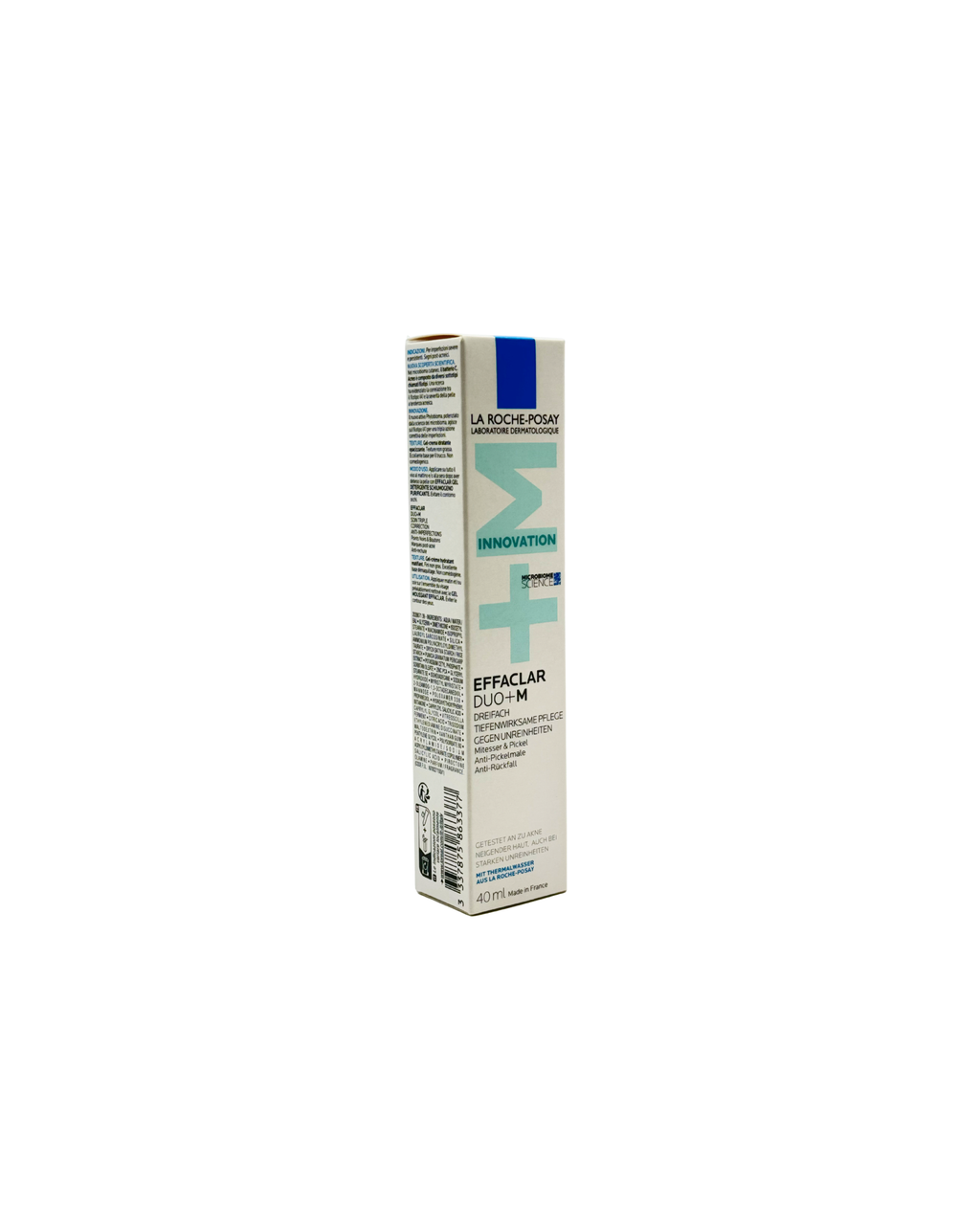 La Roche Posay Effaclar Duo+M  – Dreifach tiefenwirksame Pflege gegen Pickel, Mitesser und Unreinheiten 40 ml