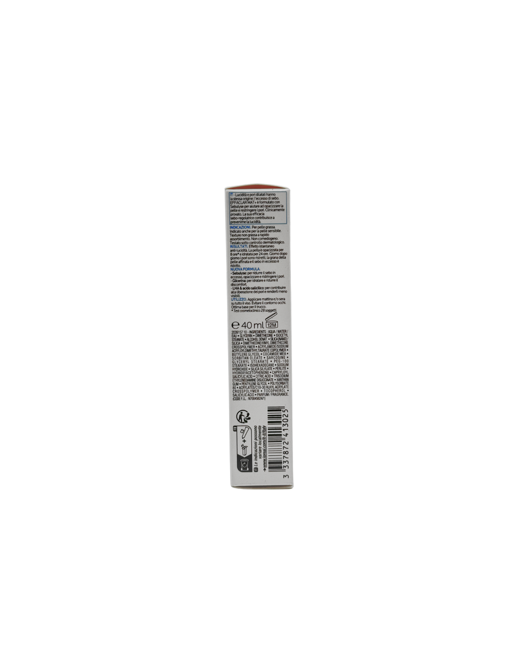 La Roche Posay Effaclar Mat+ – Mattierende Feuchtigkeitspflege gegen Glanz & Poren 40 ml