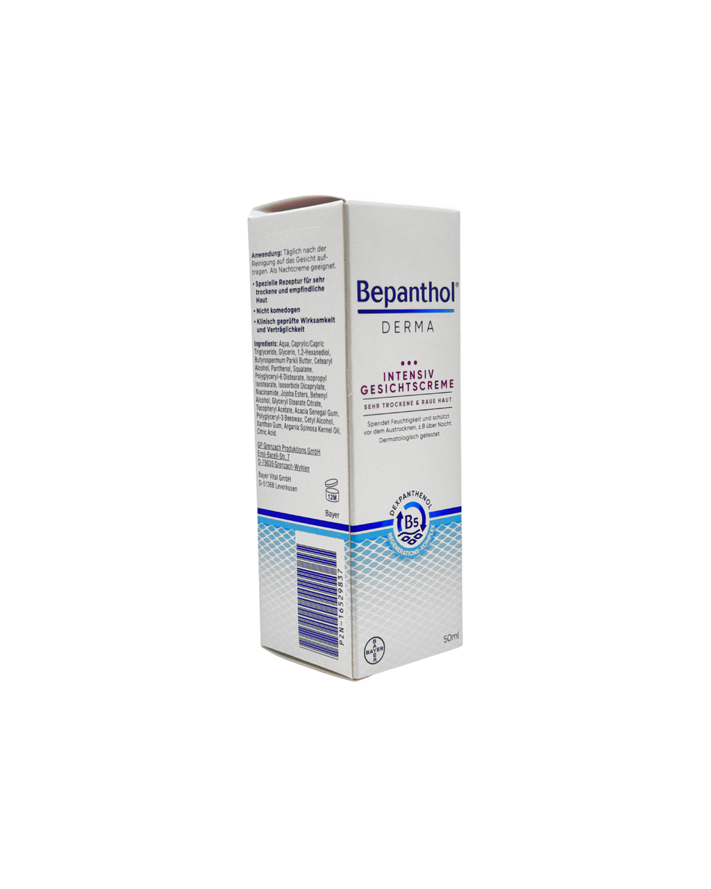 Bepanthol Derma Intensiv Gesichtscreme – Regeneration für sehr trockene Haut 50 ml