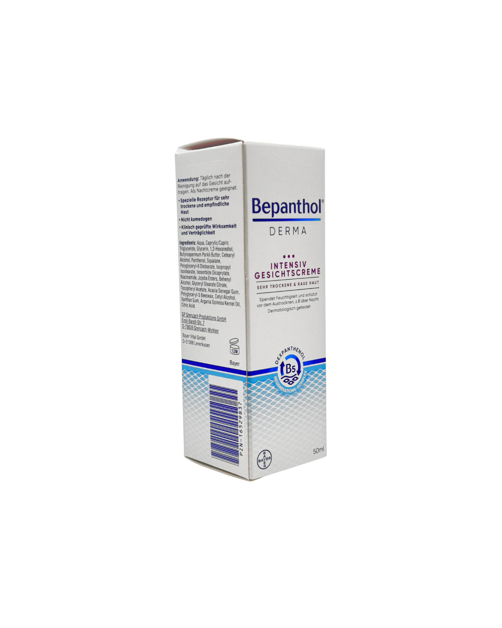 Bepanthol Derma Intensiv Gesichtscreme – Regeneration für sehr trockene Haut 50 ml