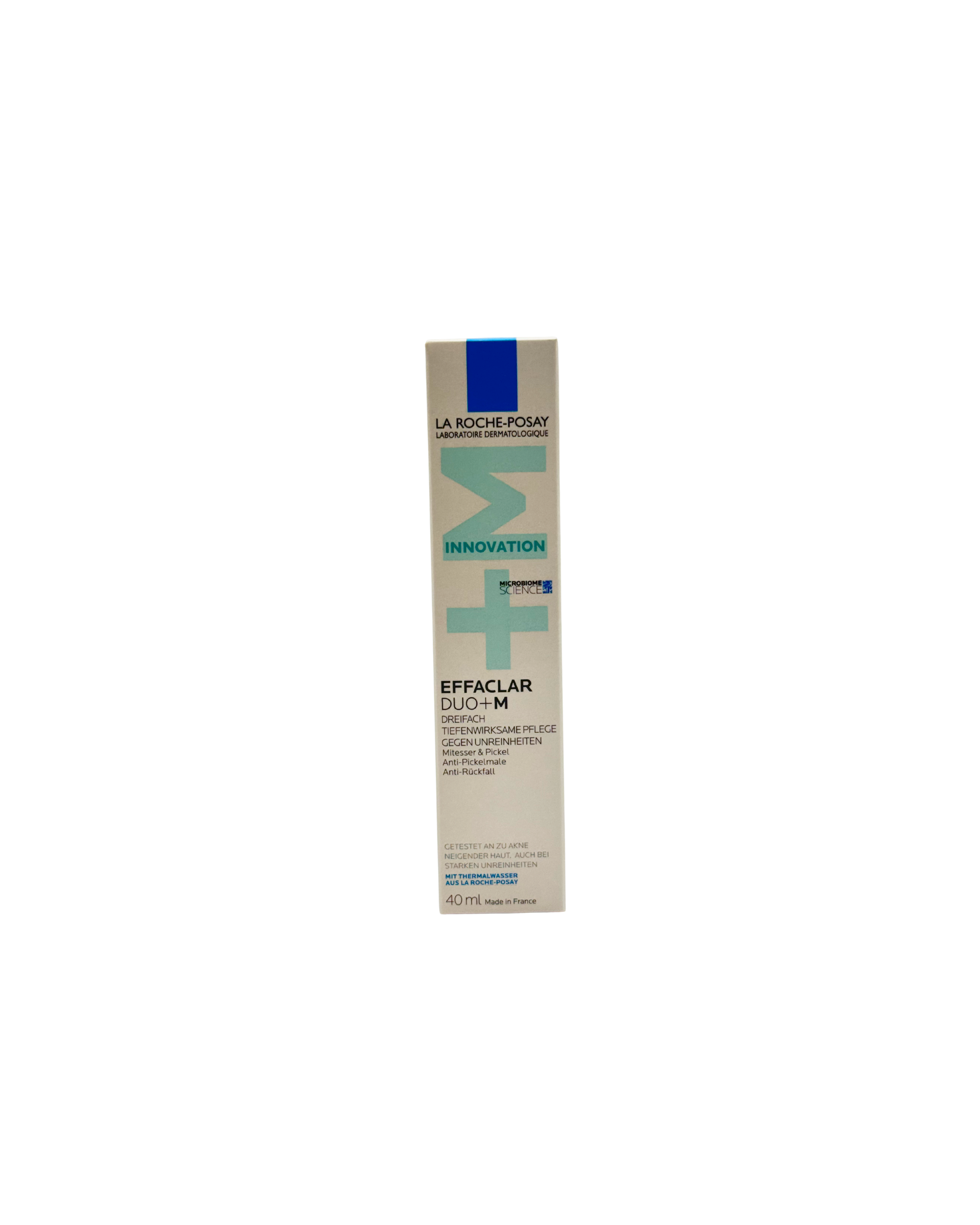 La Roche Posay Effaclar Duo+M  – Dreifach tiefenwirksame Pflege gegen Pickel, Mitesser und Unreinheiten 40 ml