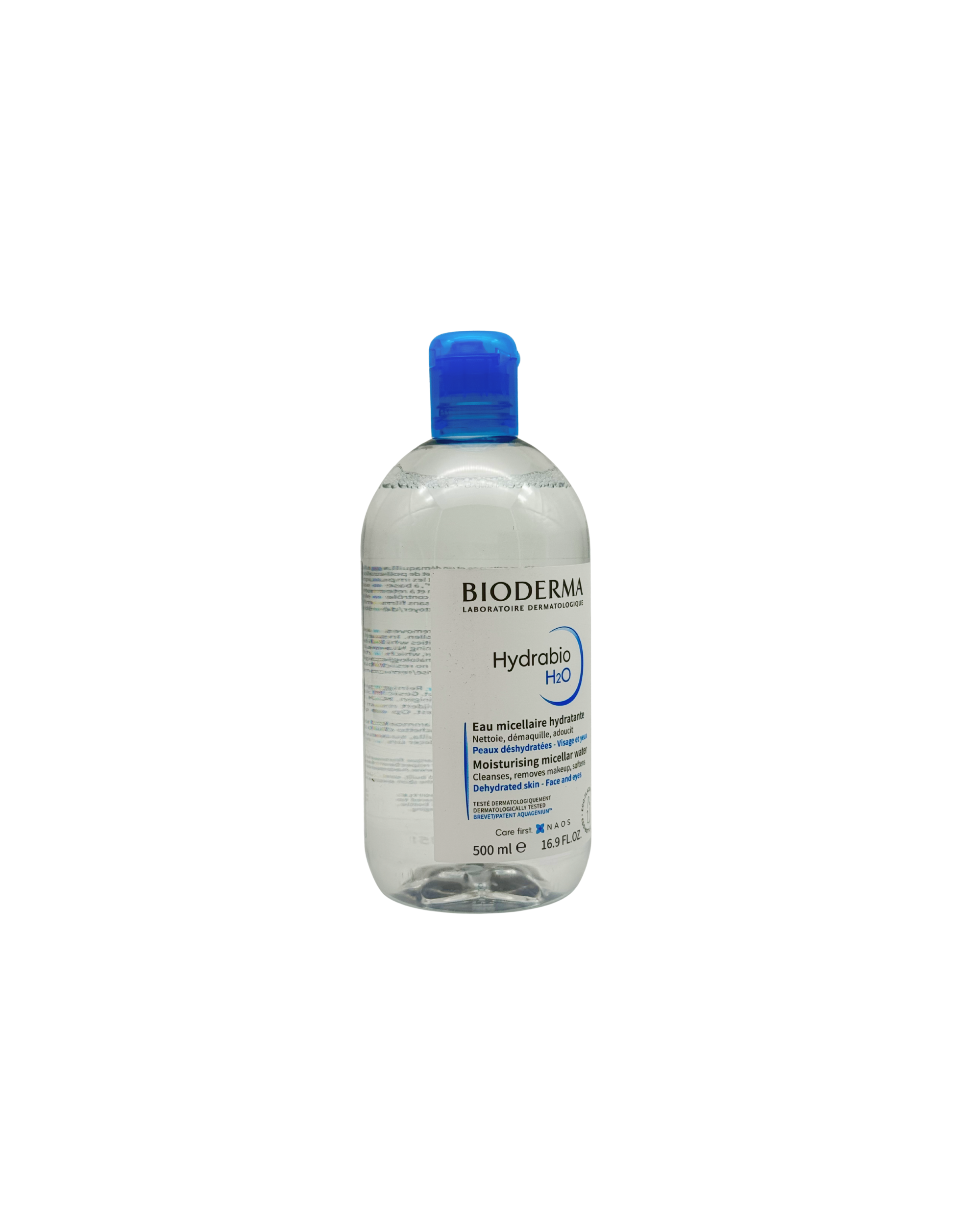 Bioderma Hydrabio H2O – Feuchtigkeitsspendendes Mizellenwasser für dehydrierte Haut 500 ml