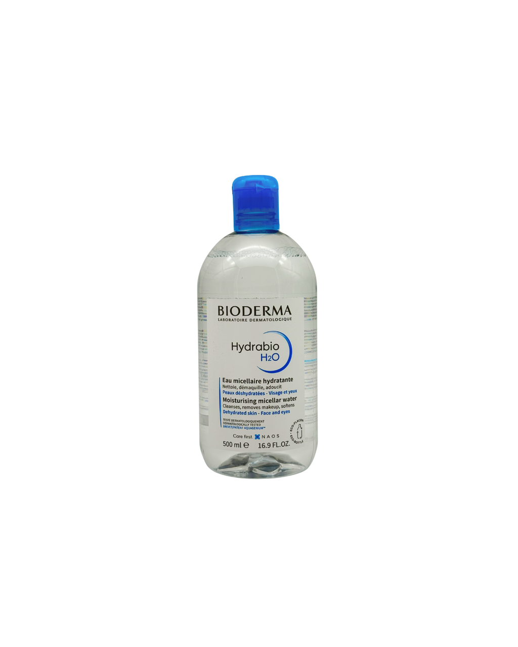 Bioderma Hydrabio H2O – Feuchtigkeitsspendendes Mizellenwasser für dehydrierte Haut 500 ml