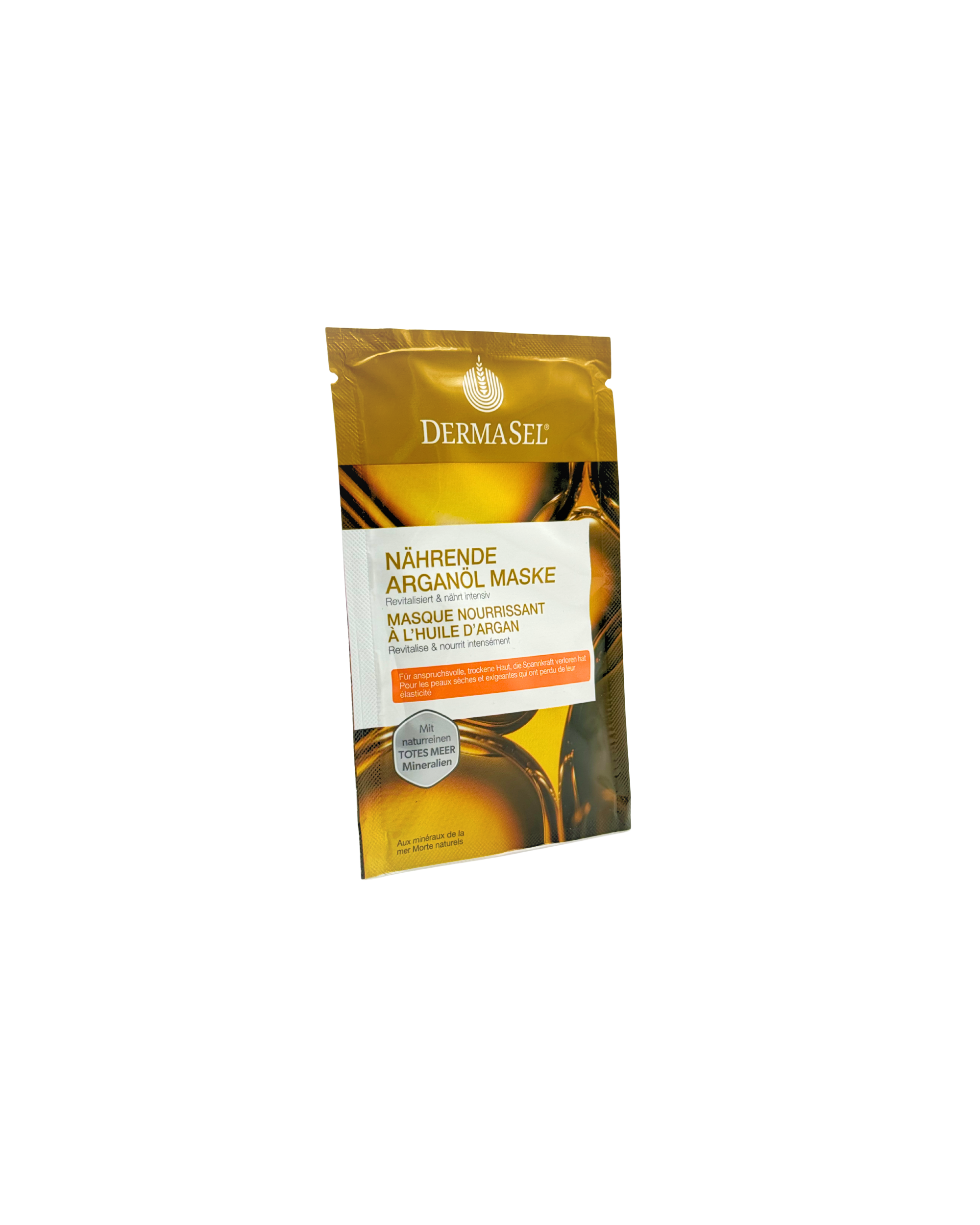 DermaSel Totes Meer Mineralien Nährende Arganöl Maske – Anti-Aging & Regeneration 12 ml