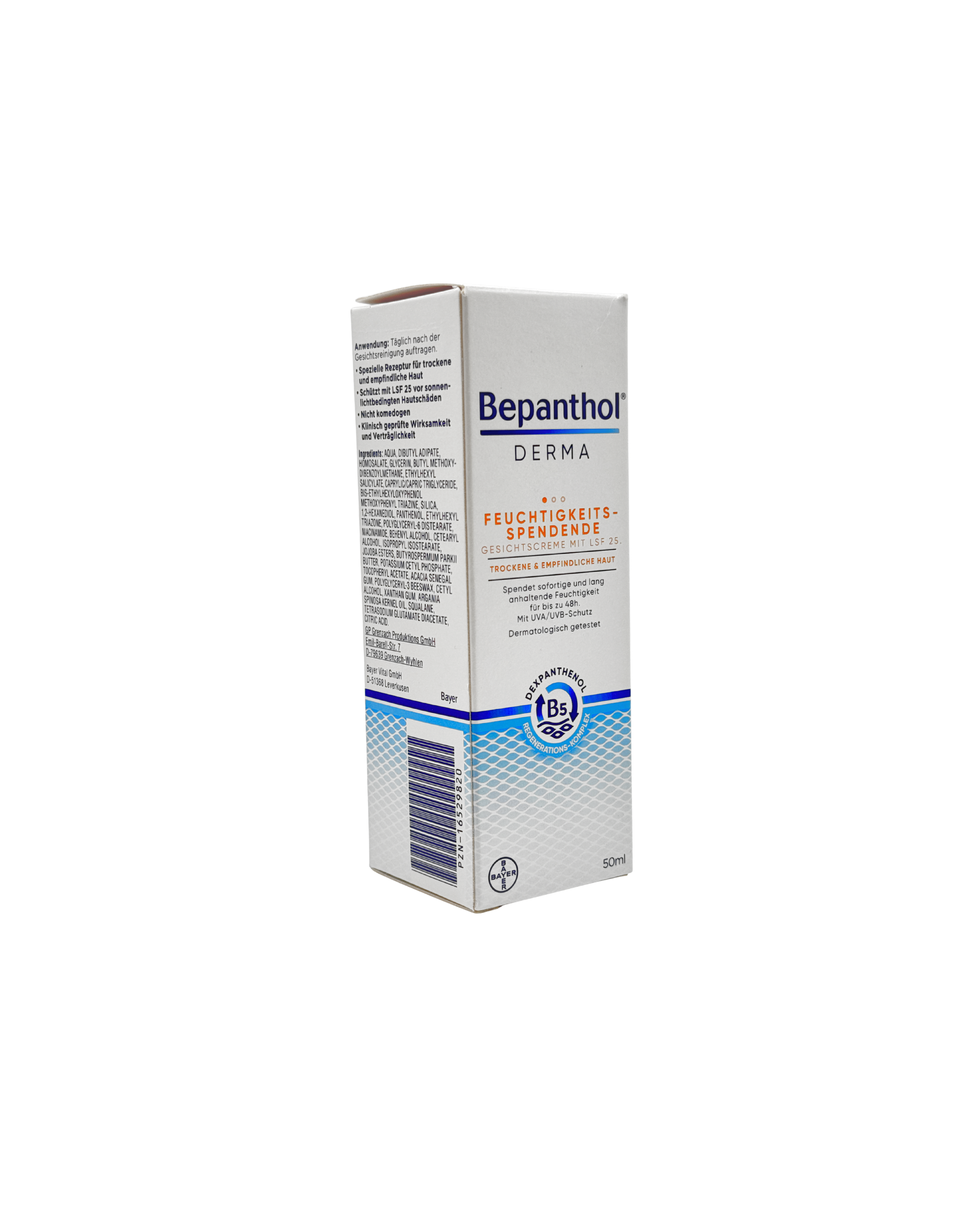 Bepanthol Derma Feuchtigkeitsspendende Gesichtscreme LSF 25 50 ml
