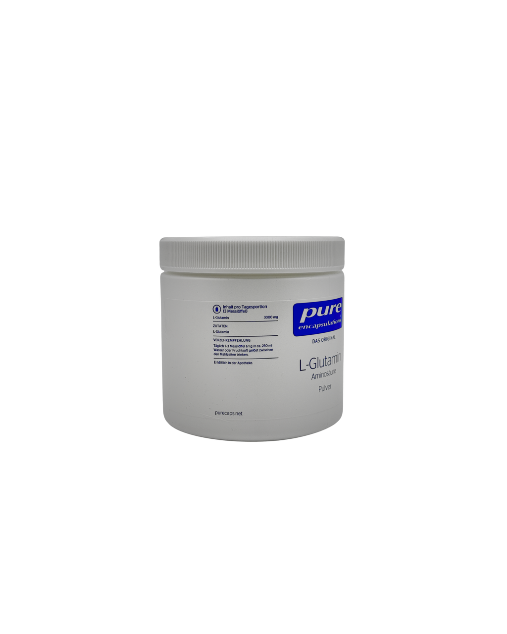 Pure Encapsulations L-Glutamin Pulver – 100% reine Aminosäure 186 g