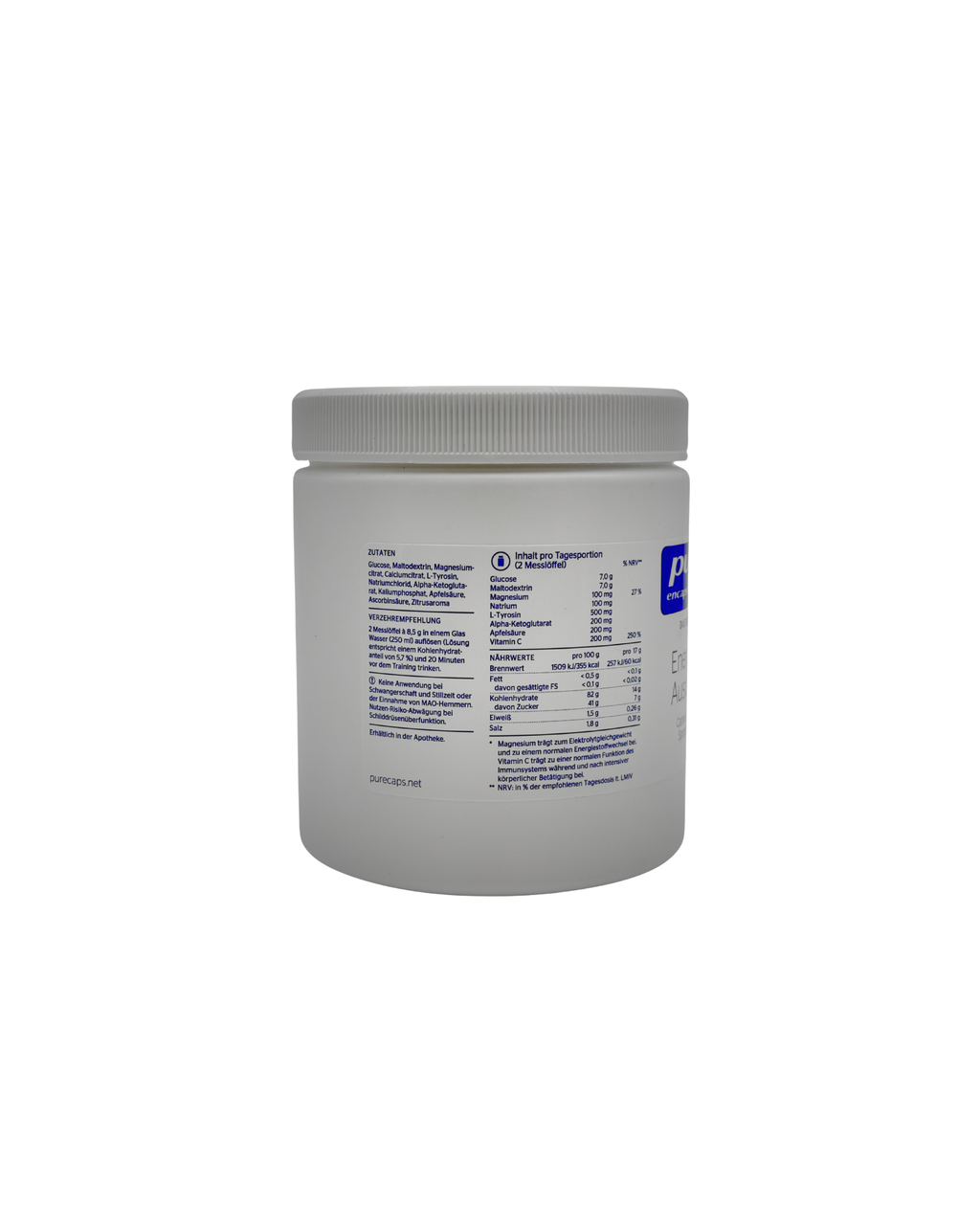 Pure Encapsulations Energie & Ausdauer – Isotonisches Sportgetränk 340 g