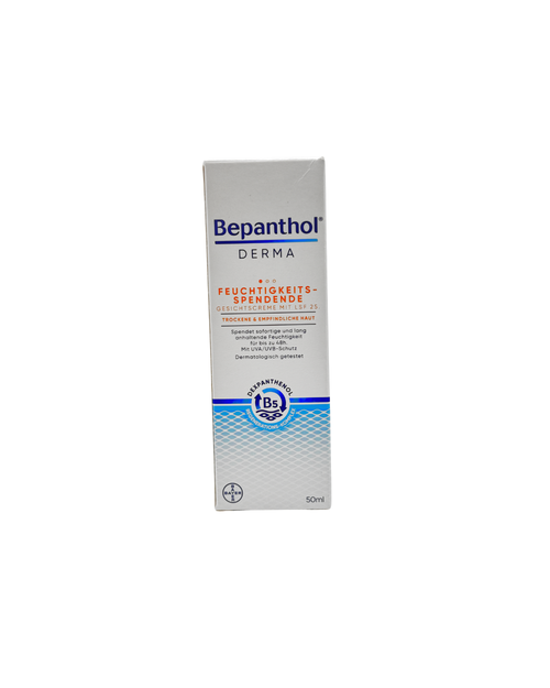 Bepanthol Derma Feuchtigkeitsspendende Gesichtscreme LSF 25 50 ml