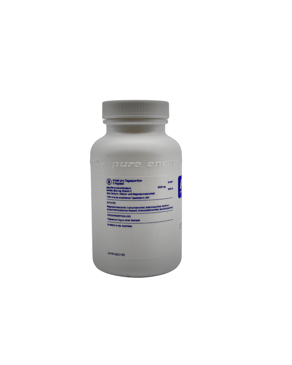 Pure Encapsulations Vitamin C 1000 gepuffert – Magenschonend & Hochdosiert 90 Kapseln