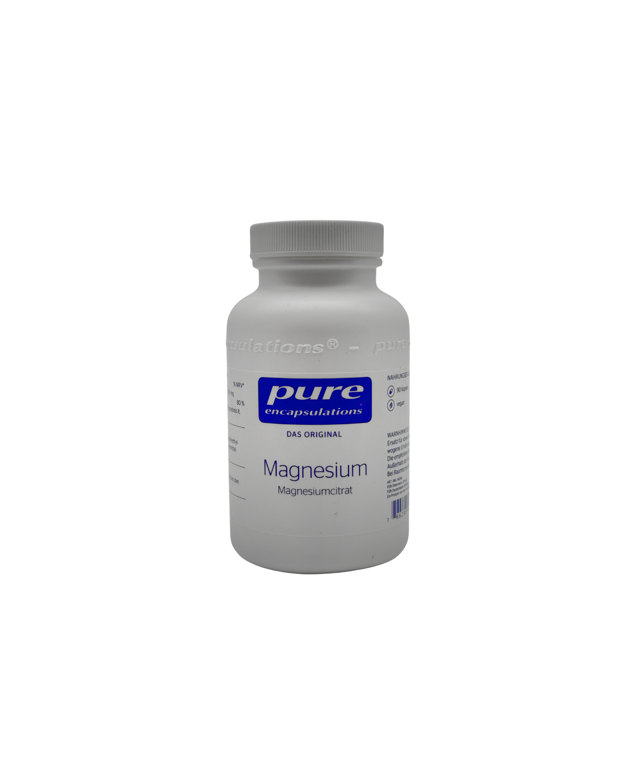 Pure Encapsulations Magnesiumcitrat – Hohe Bioverfügbarkeit 90 Kapseln