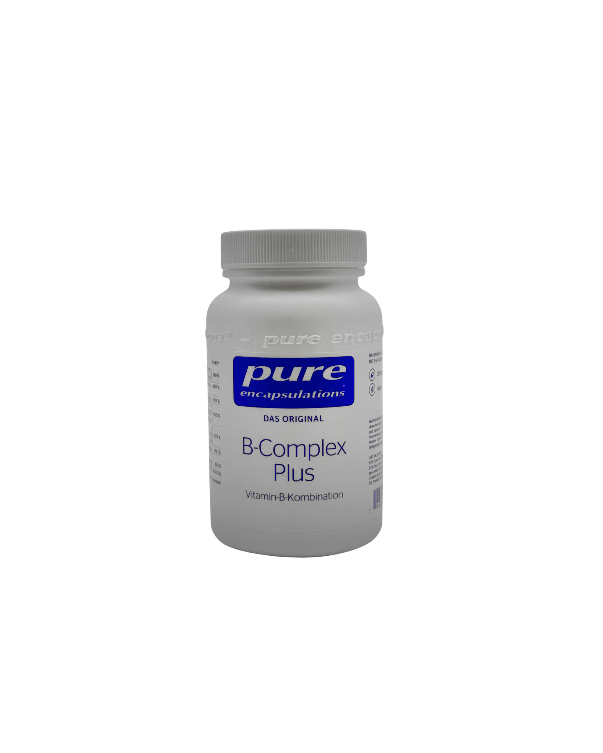 Pure Encapsulations B-Complex Plus – Aktivierter Vitamin-B-Komplex 120 Kapseln