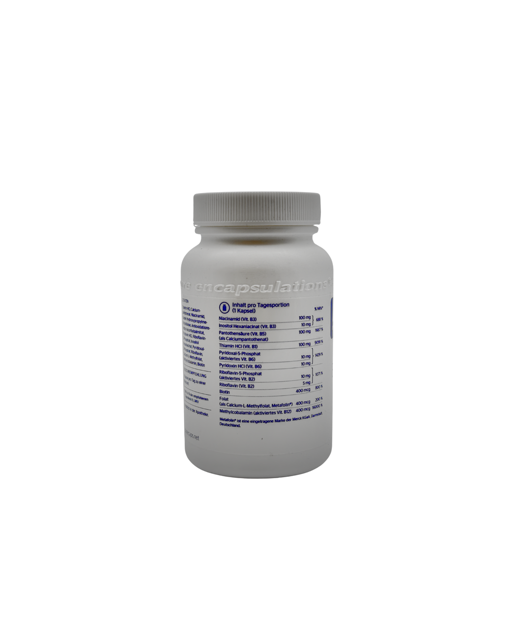 Pure Encapsulations B-Complex Plus – Aktivierter Vitamin-B-Komplex 120 Kapseln