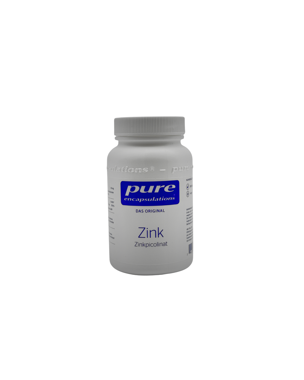 Pure Encapsulations Zink (Zinkpicolinat) – Maximale Bioverfügbarkeit 180 Kapseln