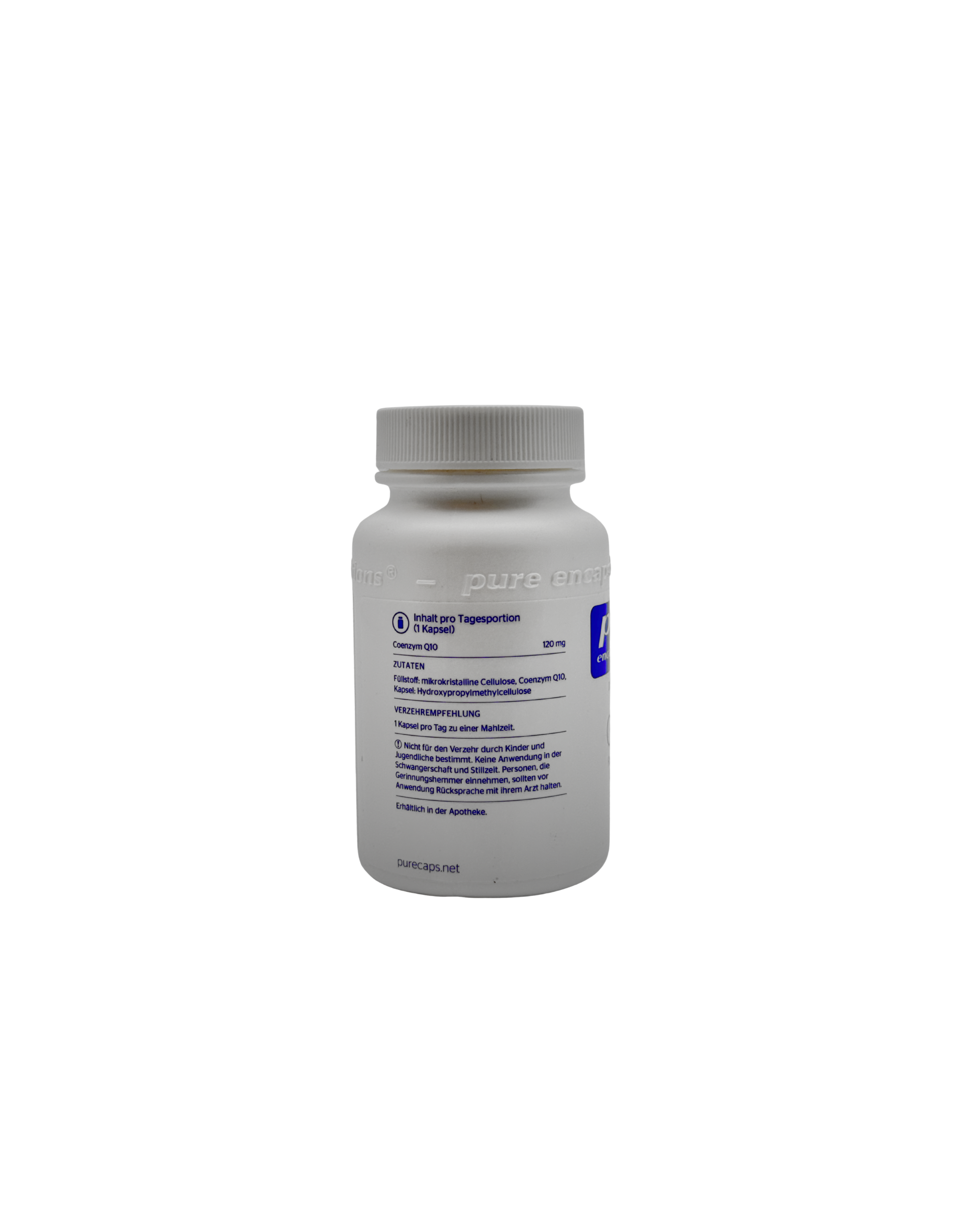 Pure Encapsulations CoQ10 120 mg – Zellenergie & Herz-Support 60 Kapseln